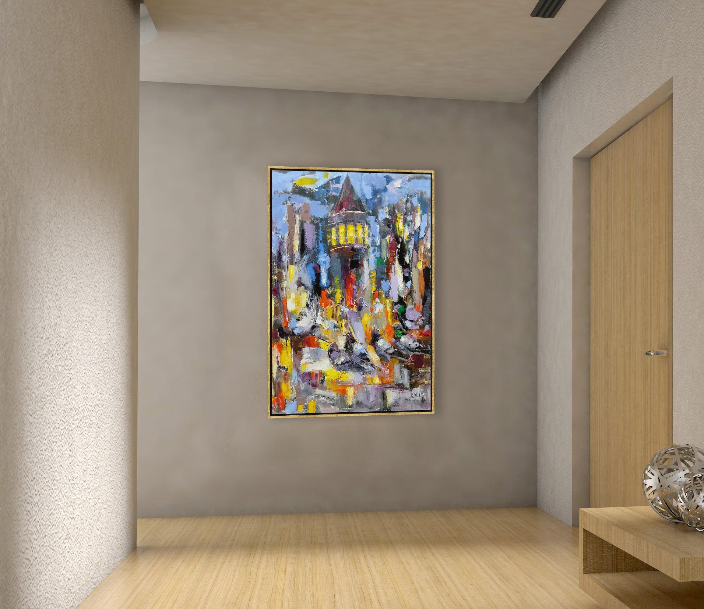 İstanbul Temalı Yağlı Boya Tablolarkozaart galeri | El yapımı orjinal yağlı boya tablo satış sitesi