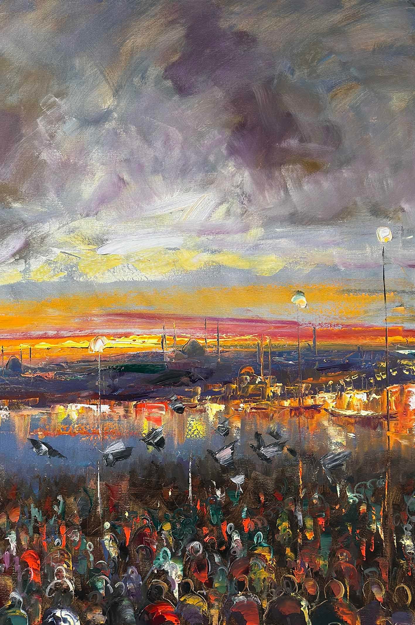 İstanbul'un İnsanları | Yağlı Boya Tablo