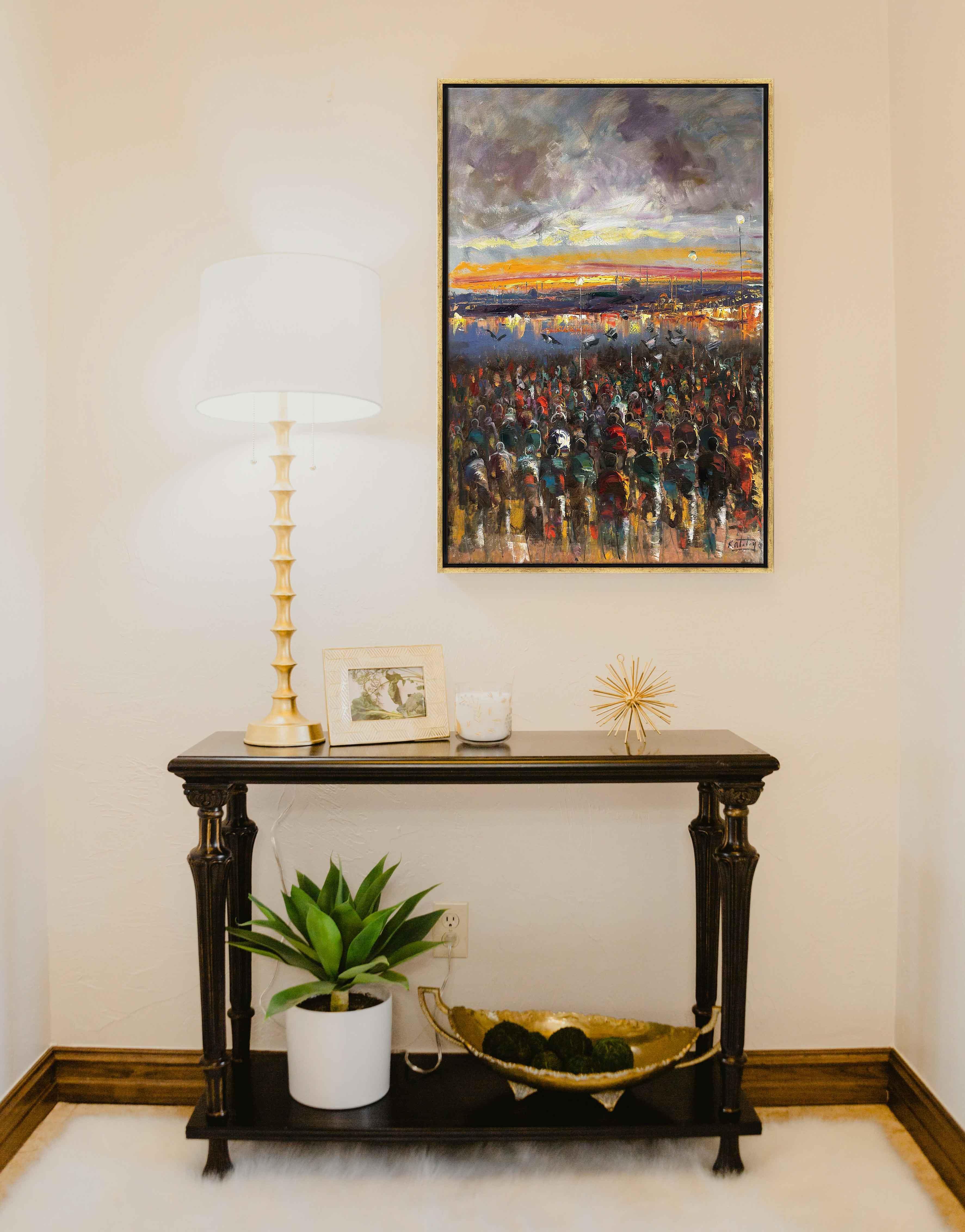 İstanbul'un İnsanları | Yağlı Boya Tablo