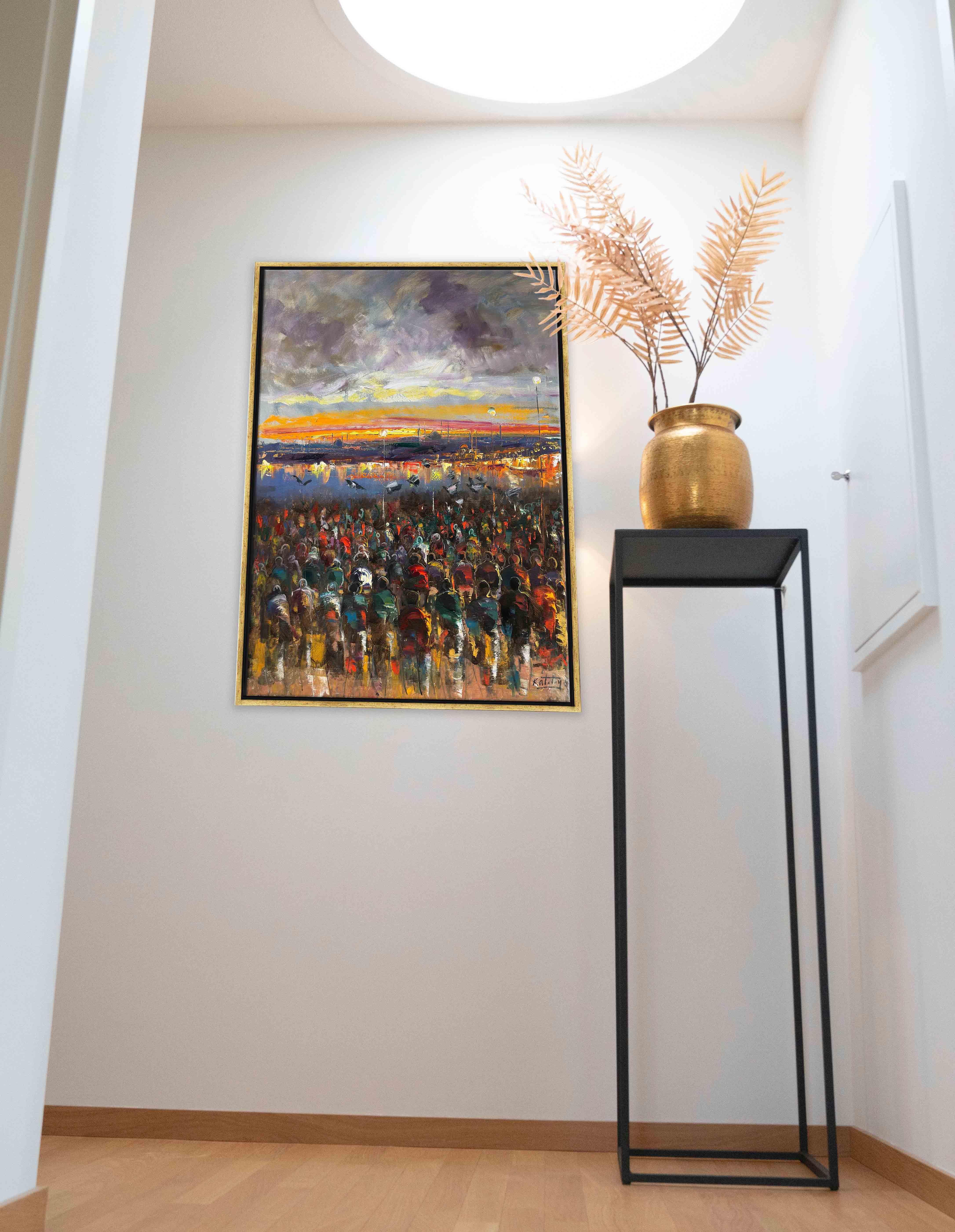 İstanbul'un İnsanları | Yağlı Boya Tablo