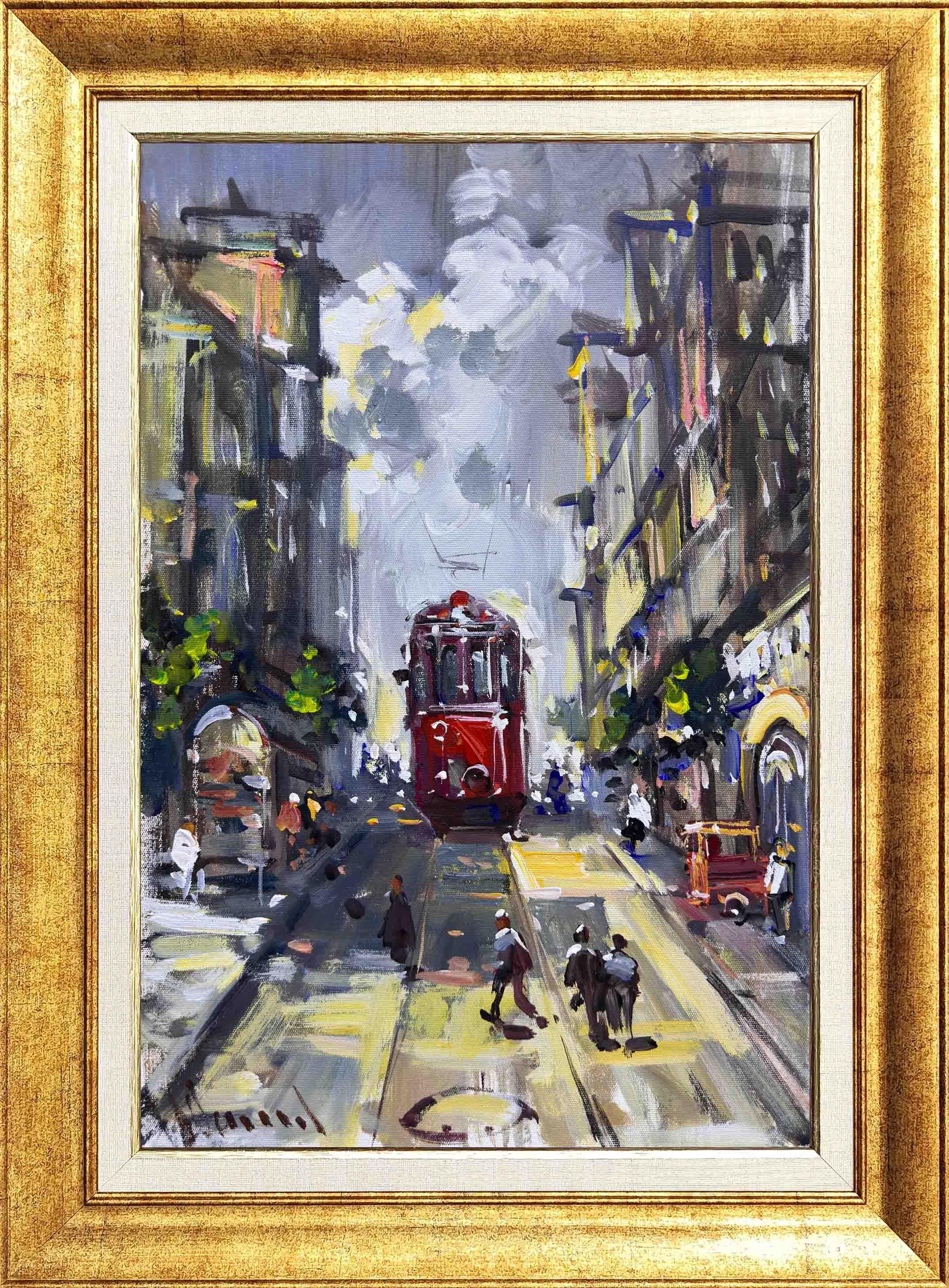 İstiklal Caddesi | Yağlı Boya Tablo