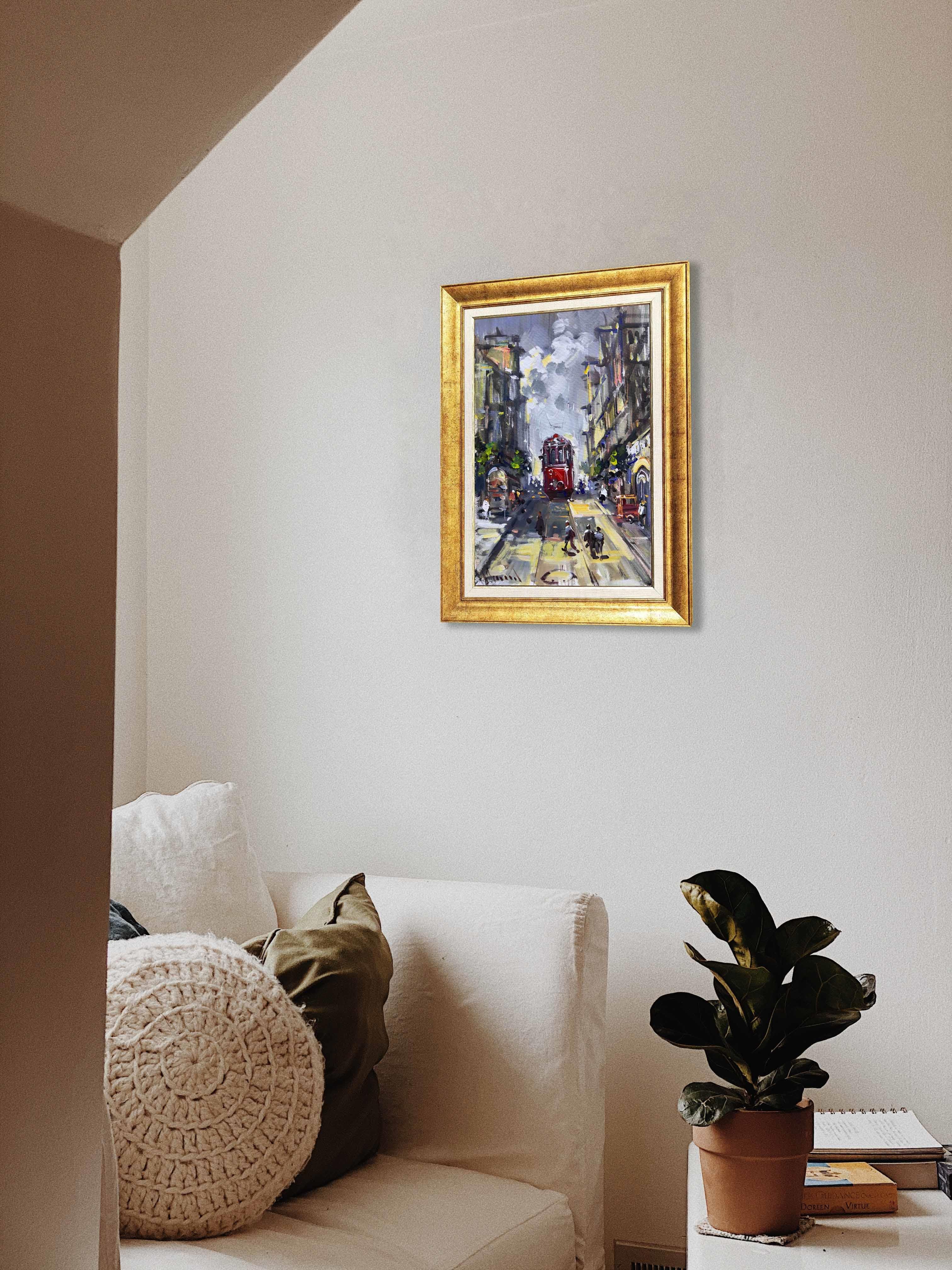 İstiklal Caddesi | Yağlı Boya Tablo