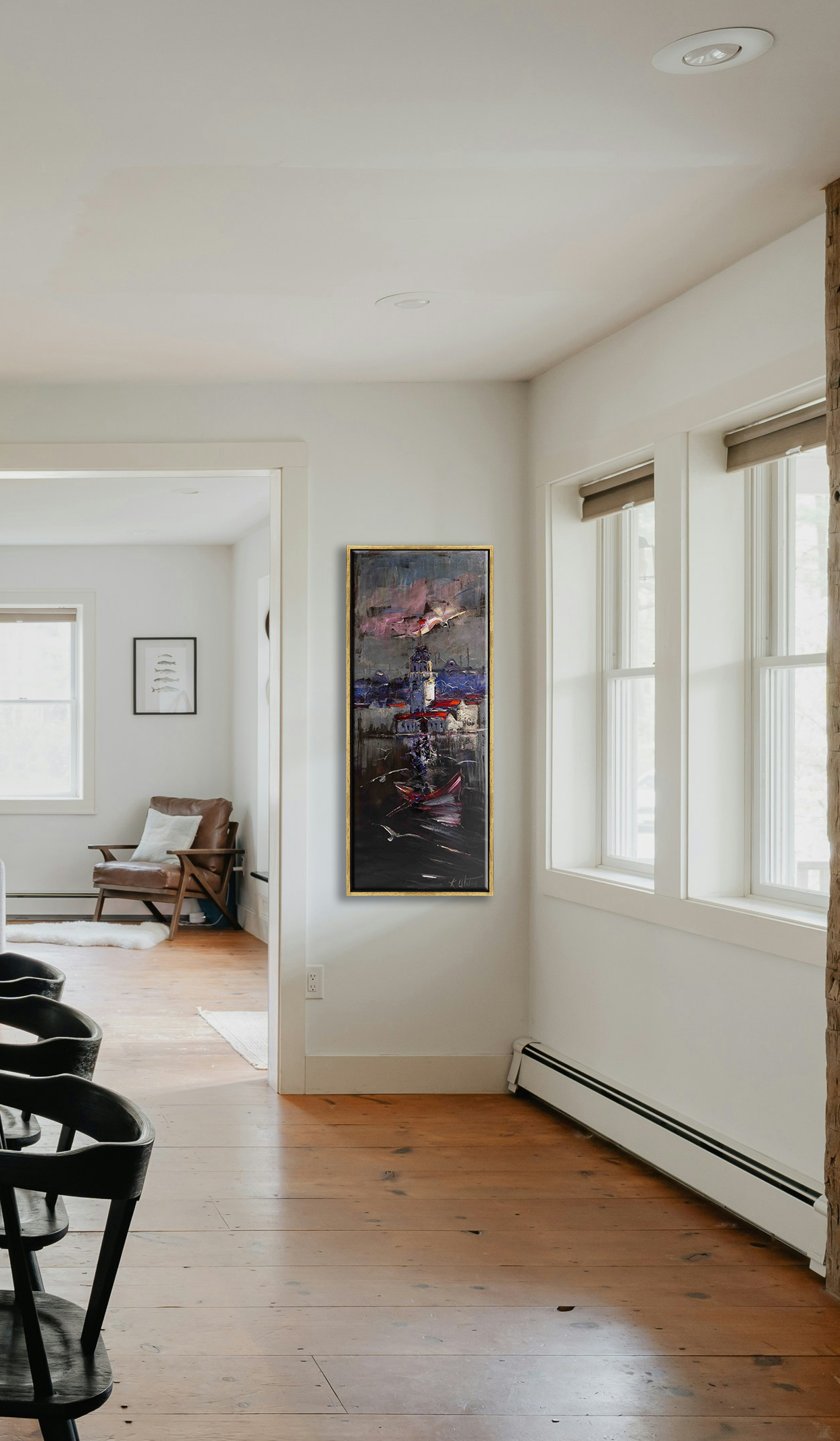 Kasvetli Galata | Yağlı Boya Tablo