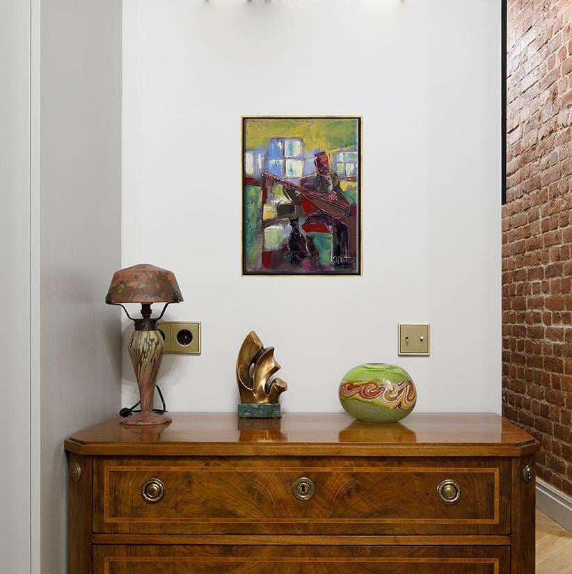 Kedilere Konser  | Yağlı Boya Tablo