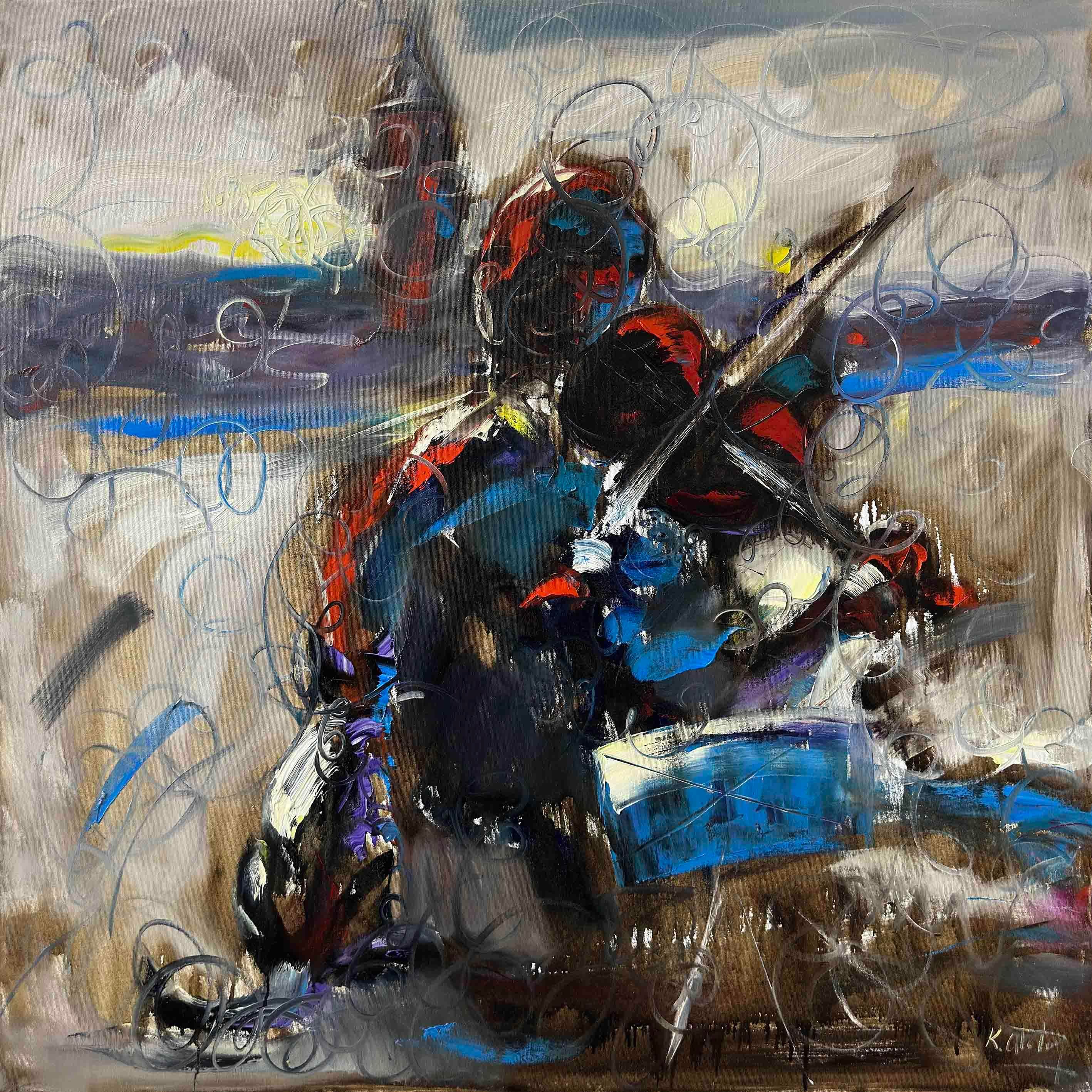 Keman Show | Yağlı Boya Tablo