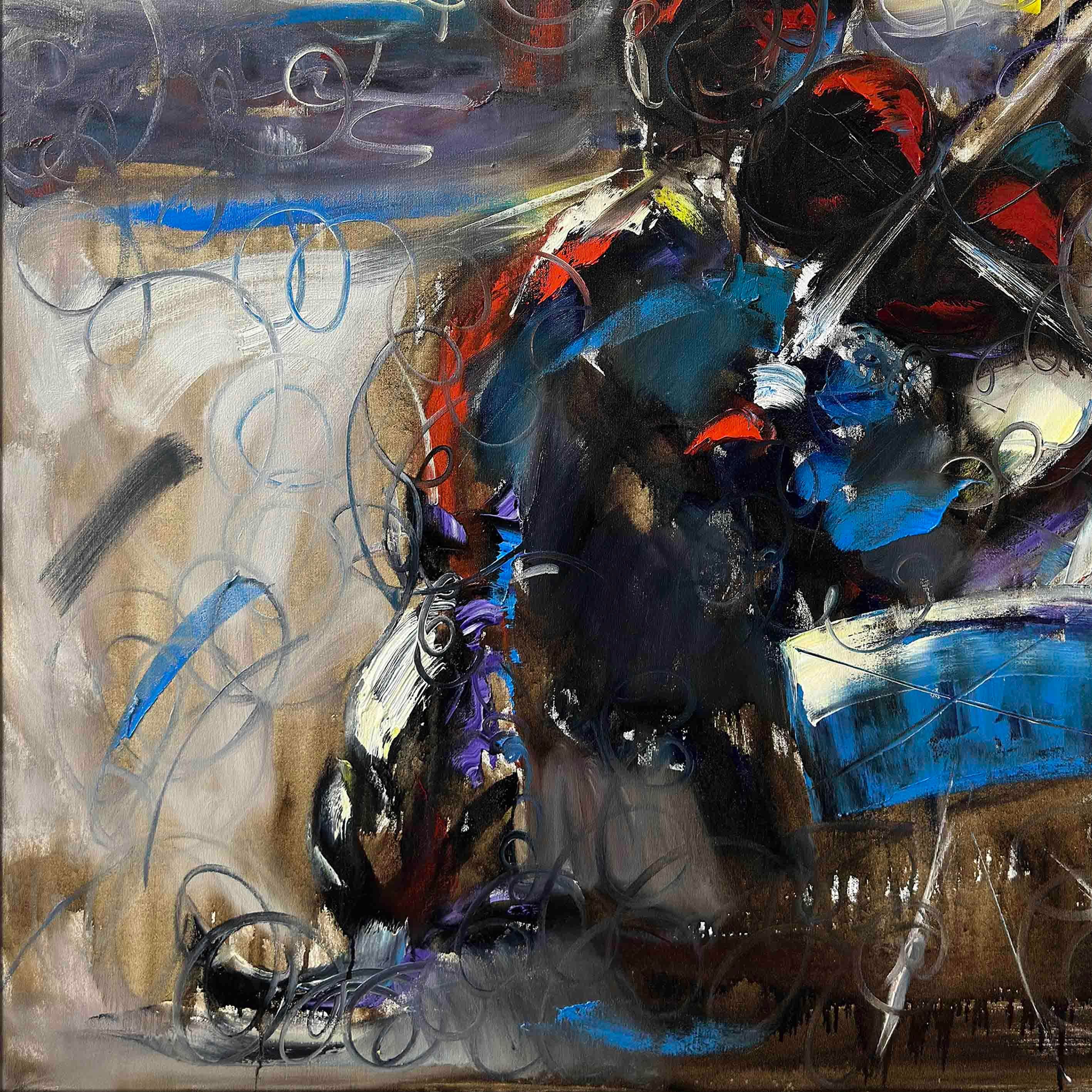 Keman Show | Yağlı Boya Tablo