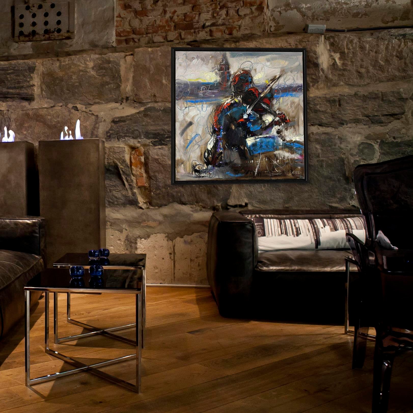 Keman Show | Yağlı Boya Tablo