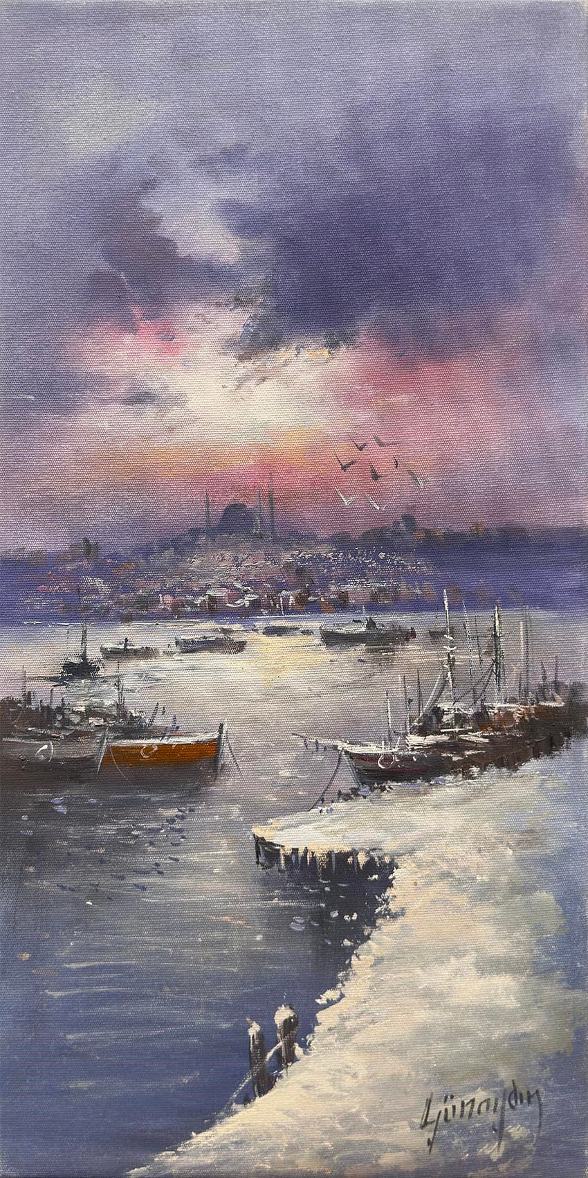 Kışın Aynası | Yağlı Boya Tablo
