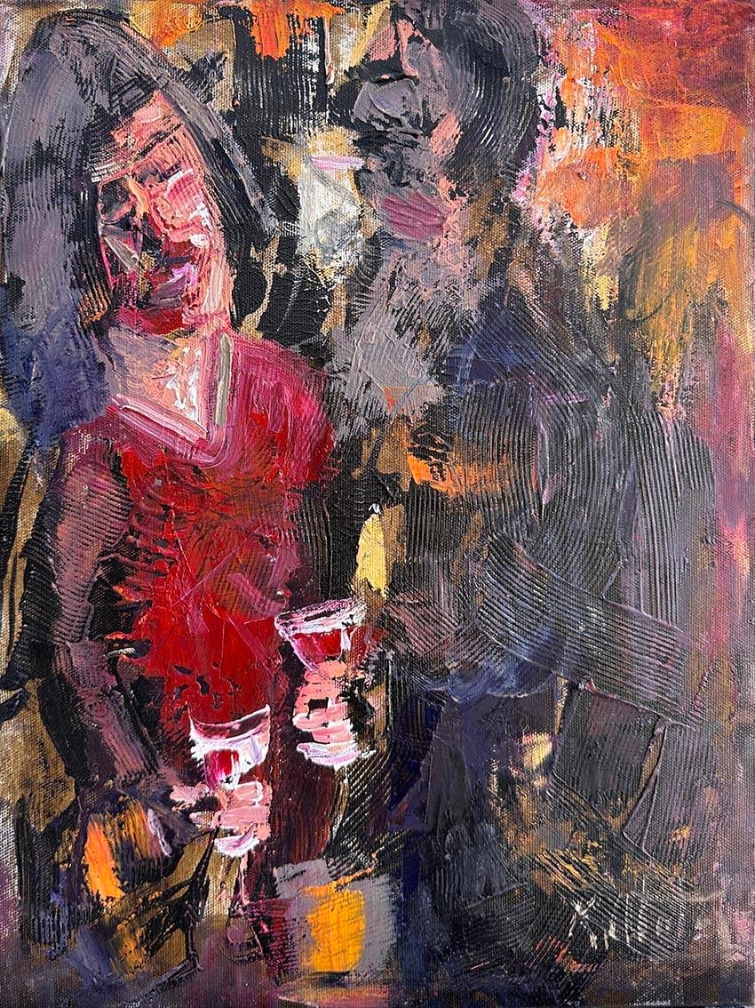 Kokteyl | Yağlı Boya Tablo 