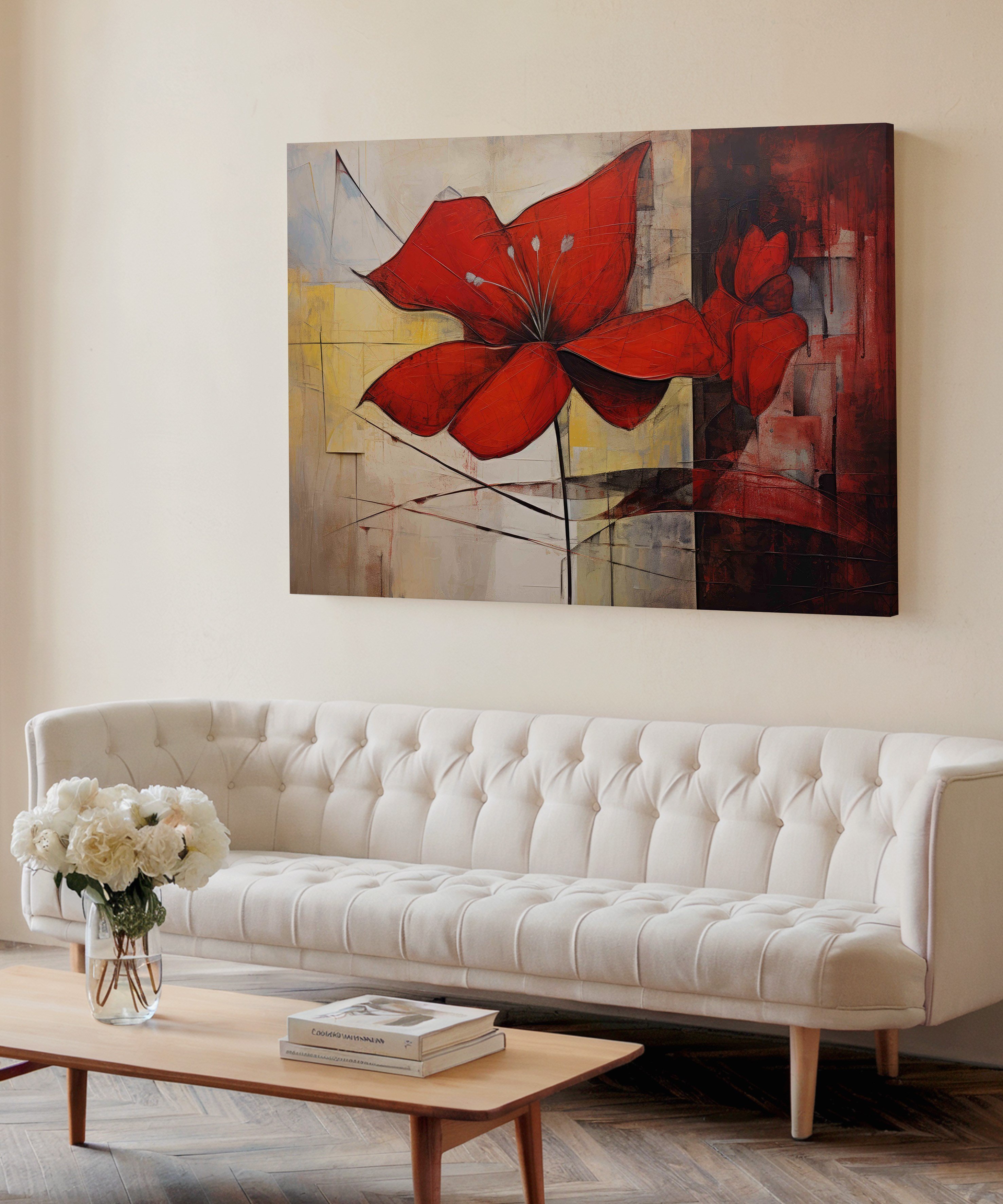 Korun Sessizliği | Yağlı Boya Dokulu Canvas Baskı
