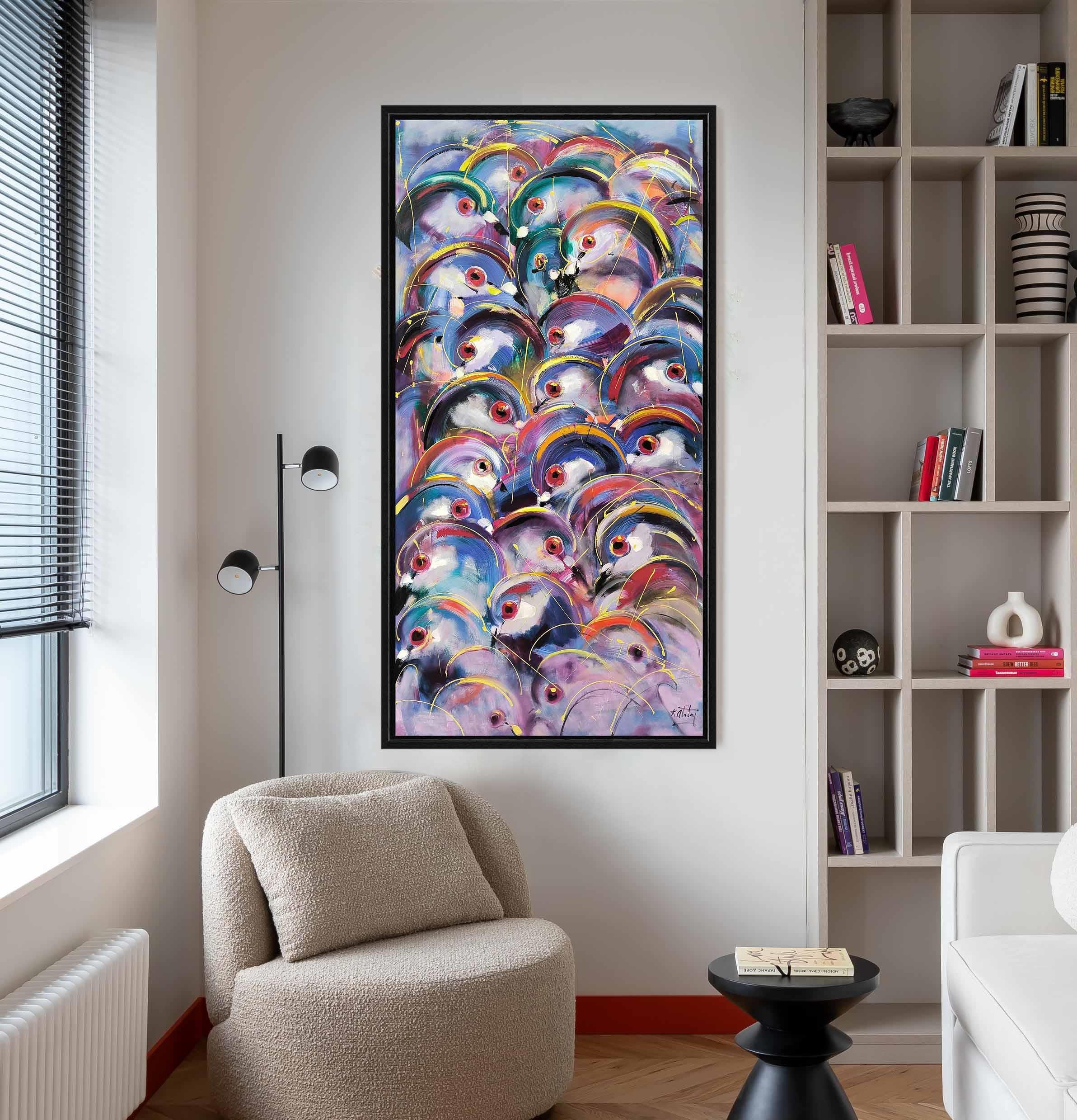 Kuş Bakışları | Yağlı Boya Tablo