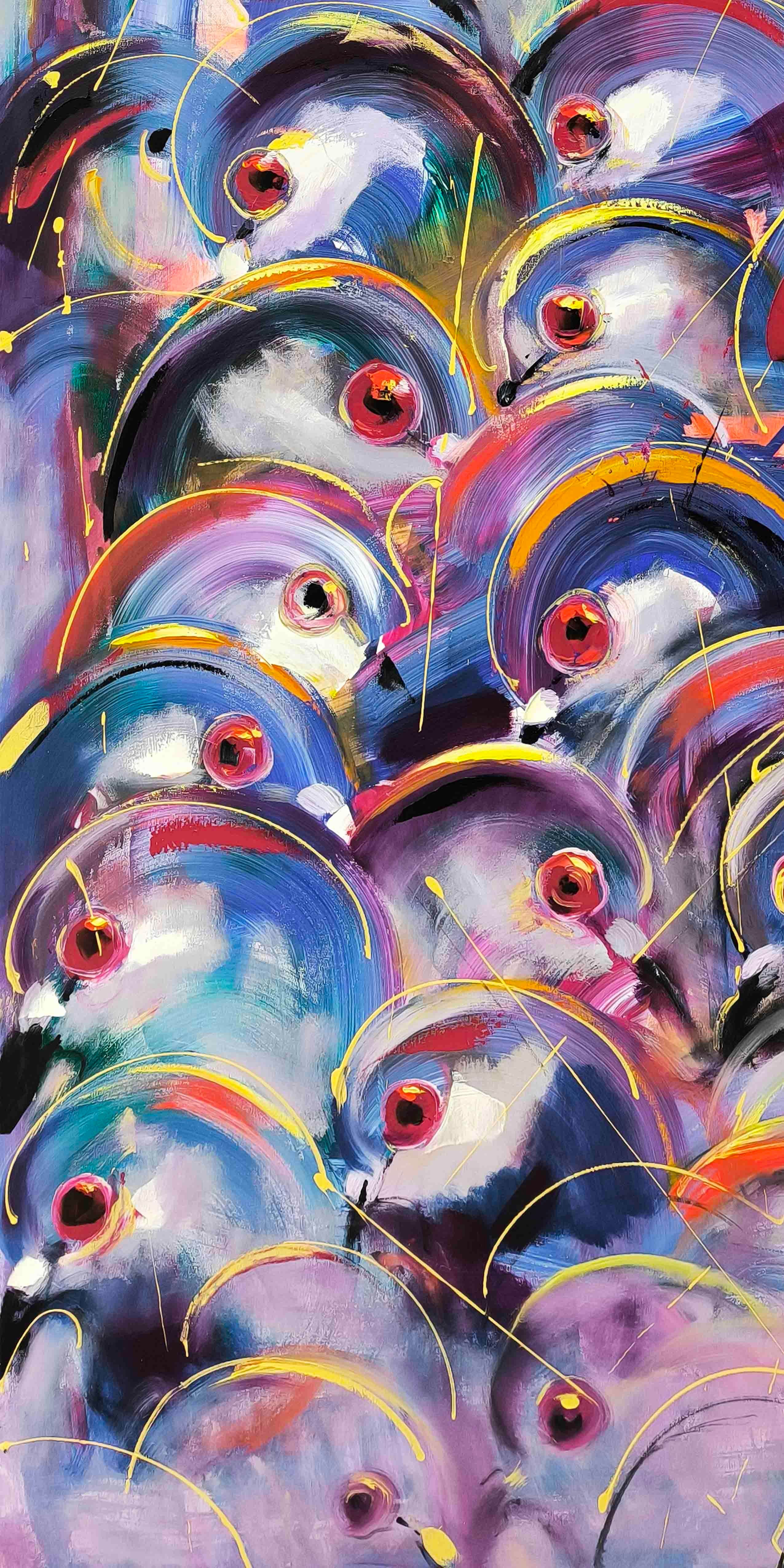 Kuş Bakışları | Yağlı Boya Tablo