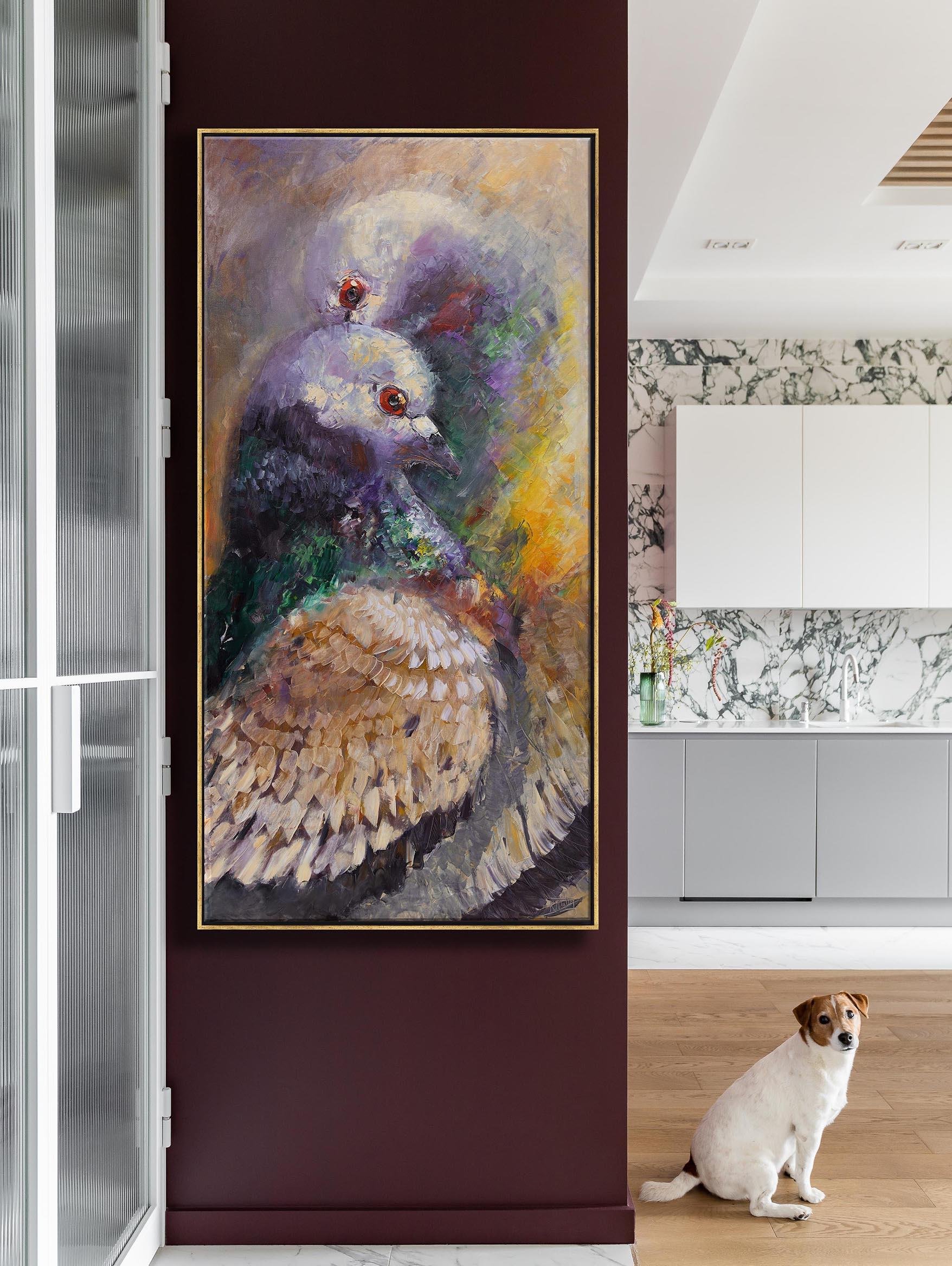 Kuş Sarmalı | Yağlı Boya Tablo