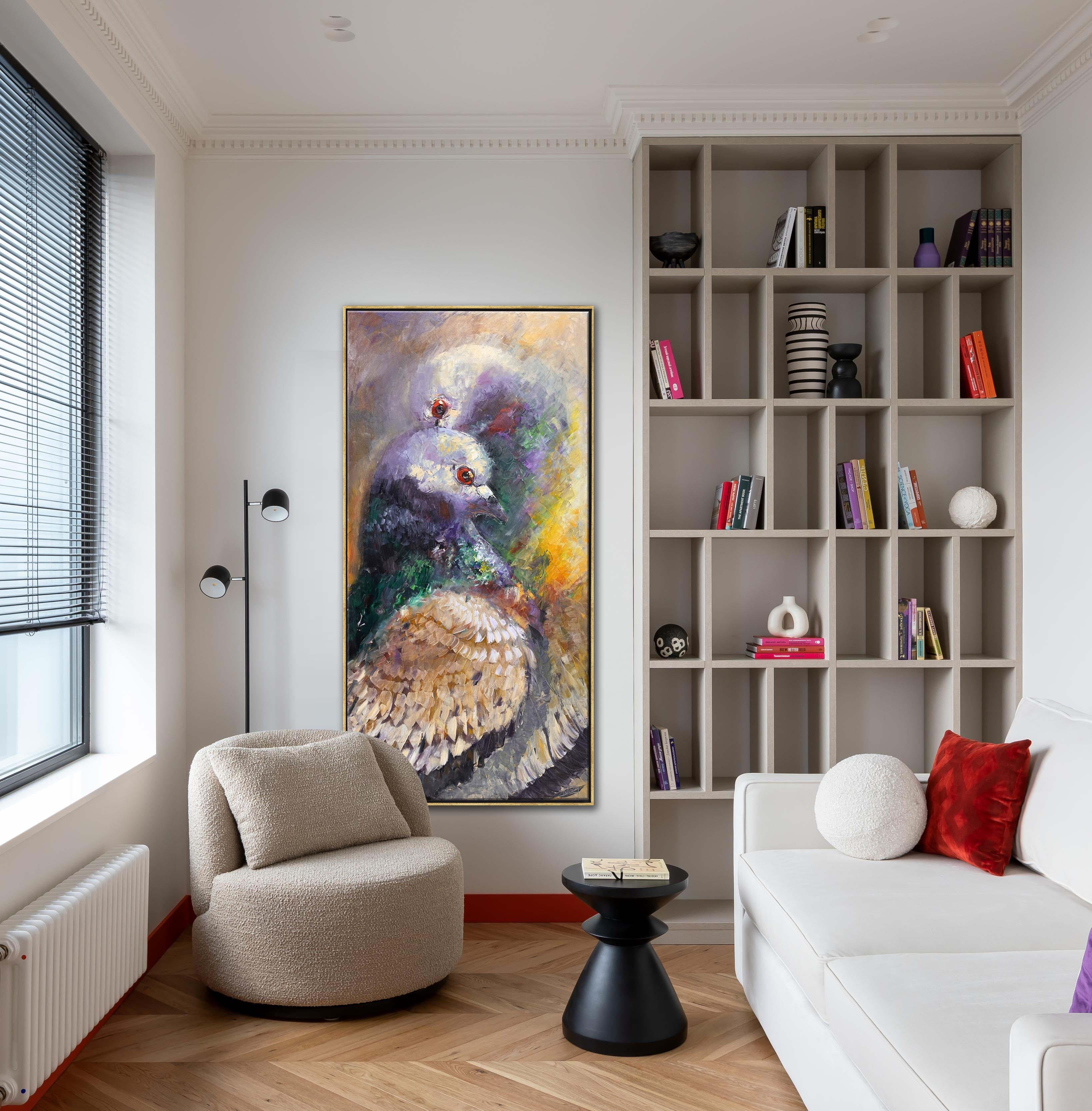 Kuş Sarmalı | Yağlı Boya Tablo