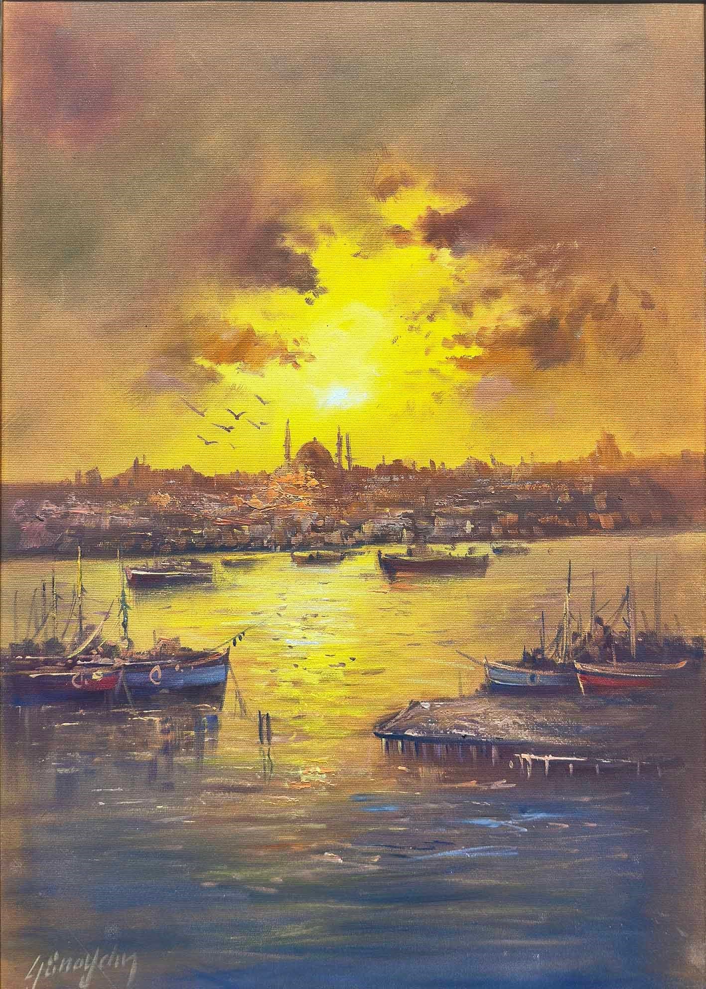 Liman Günlüğü | Yağlı Boya Tablo