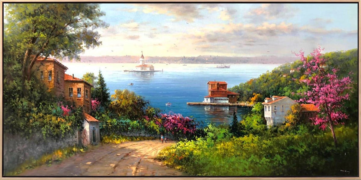 Manzara yağlı boya tablolar