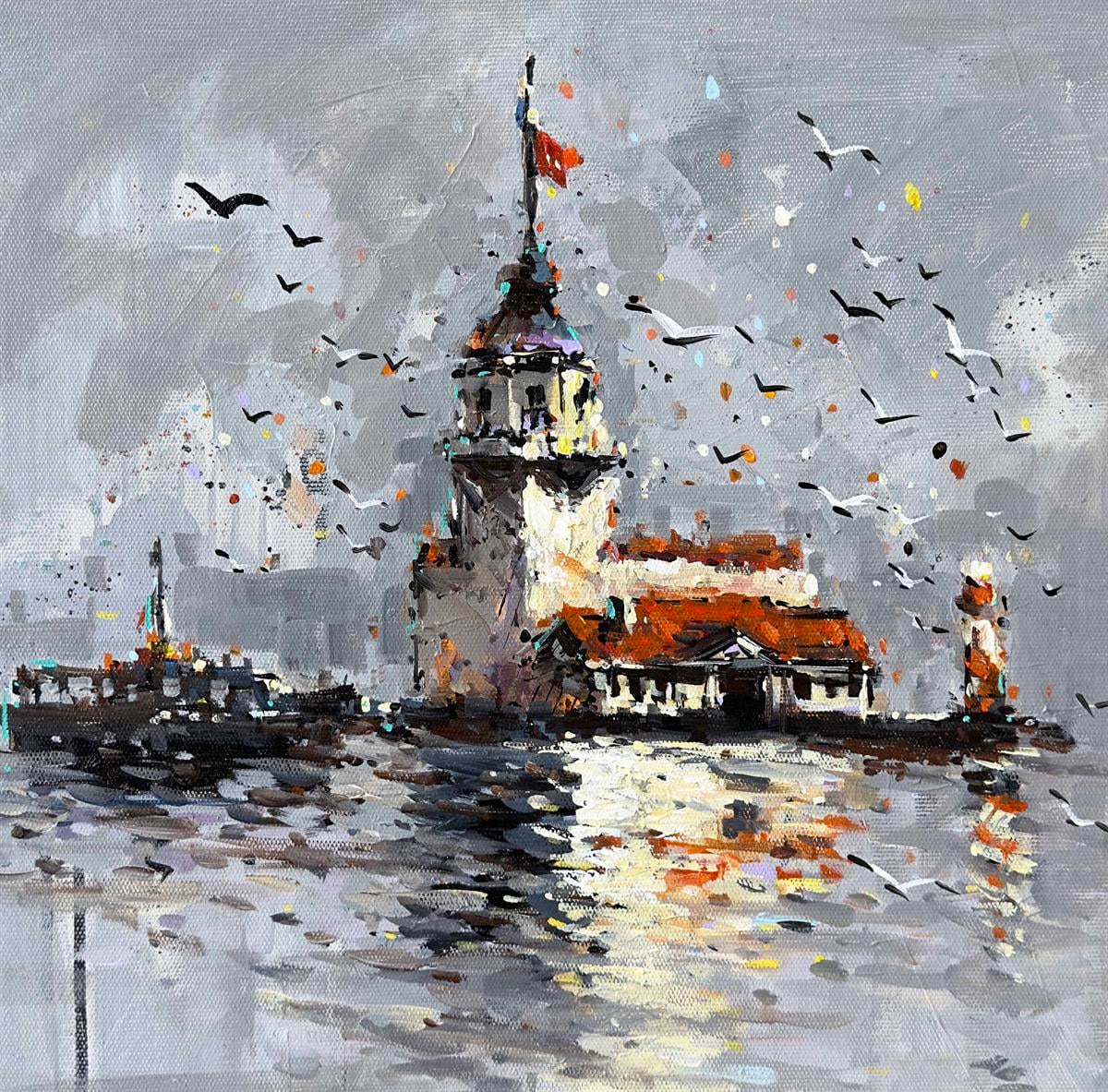 Manzara yağlı boya tablolarkozaart galeri | El yapımı orjinal yağlı boya tablo satış sitesi