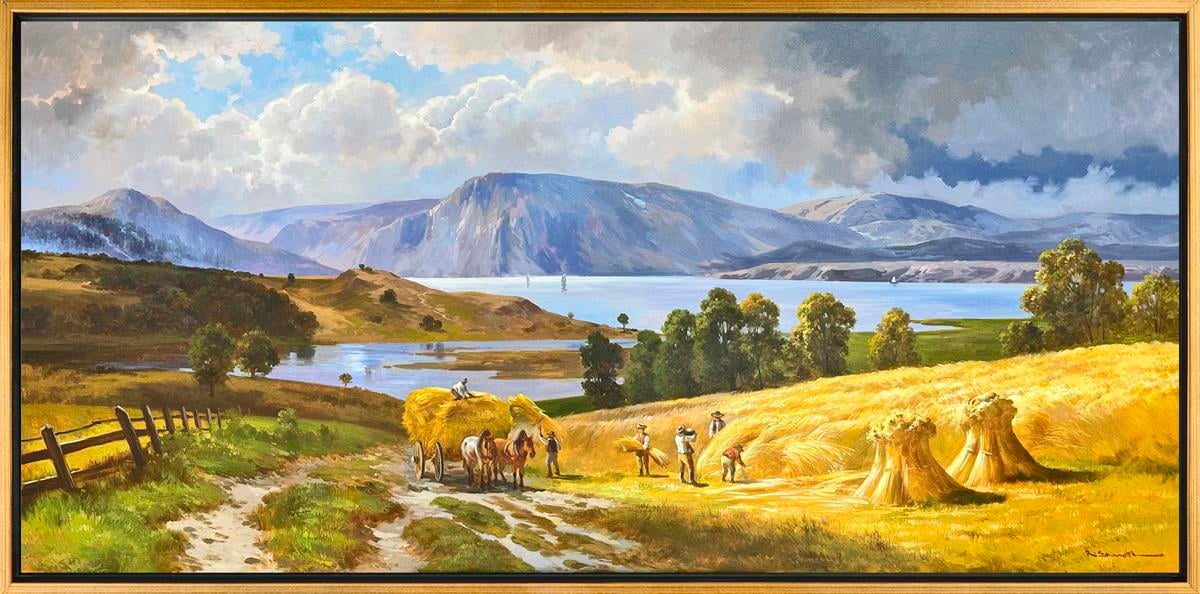 Manzara yağlı boya tablolarkozaart galeri | El yapımı orjinal yağlı boya tablo satış sitesi