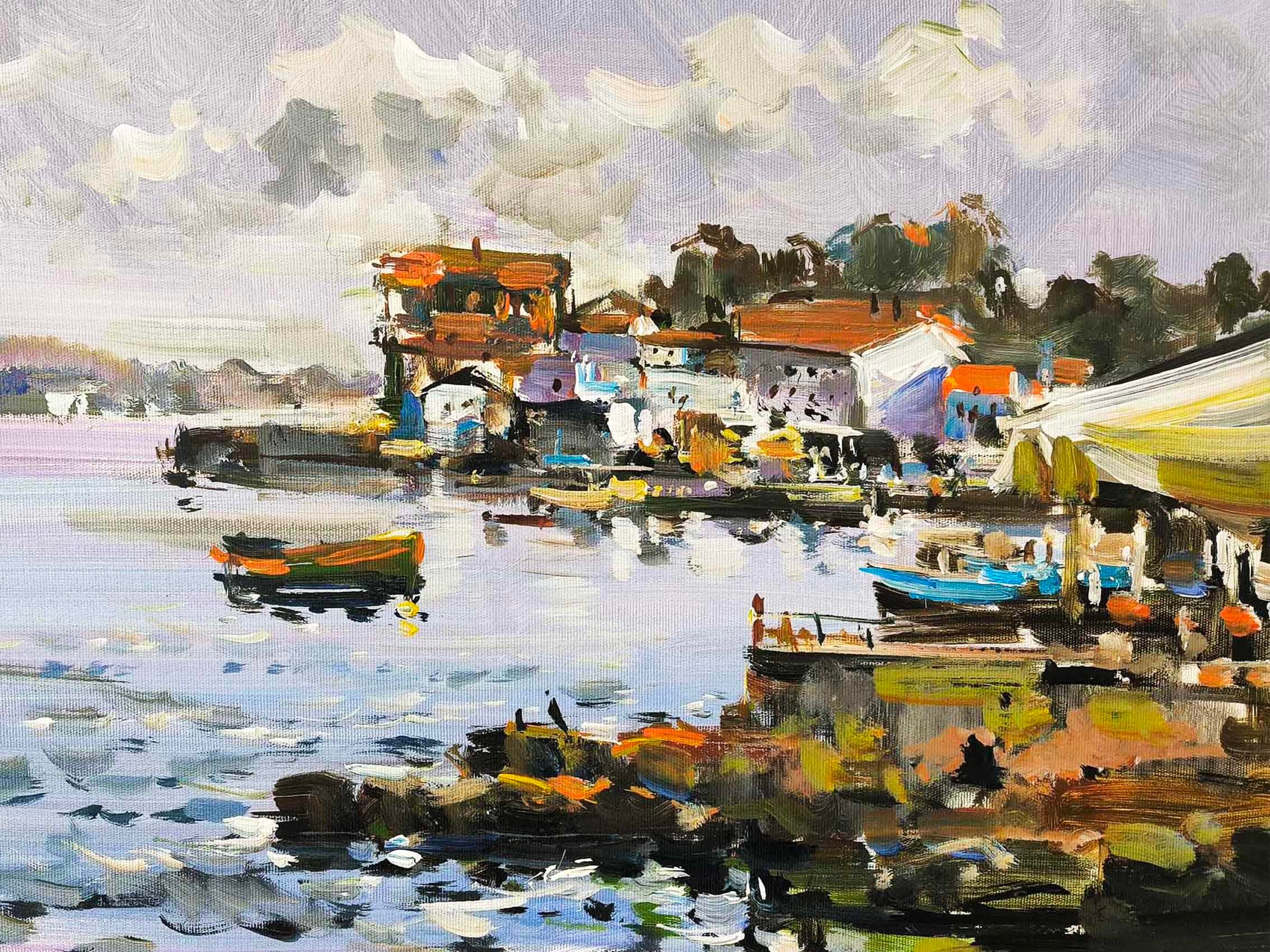 Manzara yağlı boya tablolarkozaart galeri | El yapımı orjinal yağlı boya tablo satış sitesi