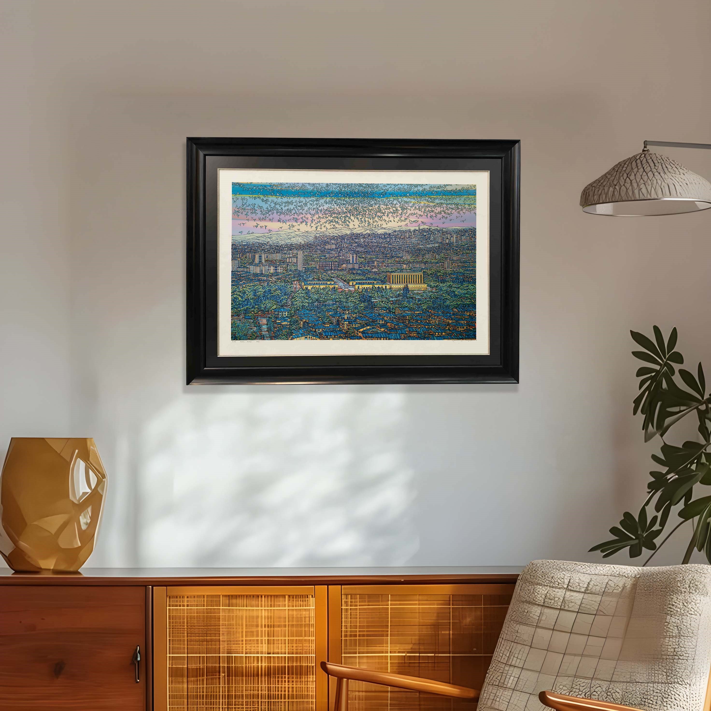Mavi Ankara 5/100  | DEVRİM ERBİL GICLÉE  BASKI