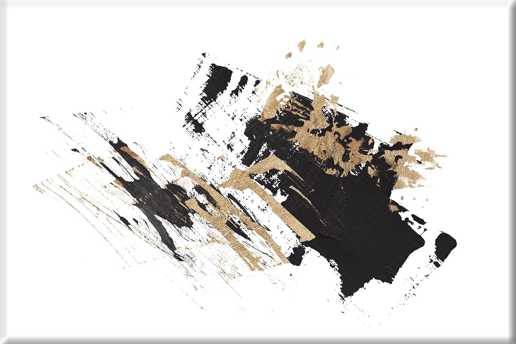 Minimal Soyut 1 | Yağlıboya dokulu canvas baskı