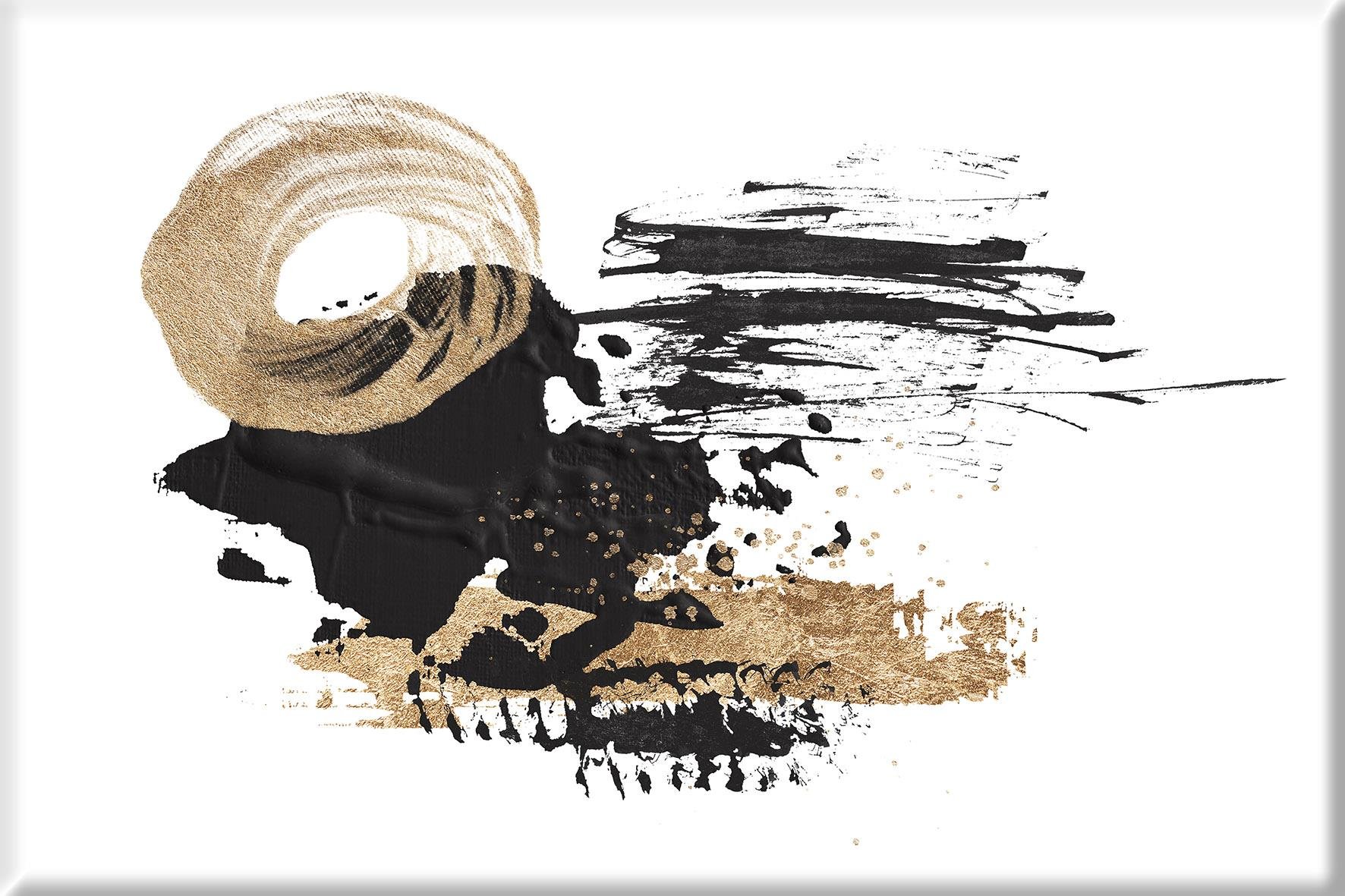 Minimal Soyut 3 | Yağlıboya dokulu canvas baskı