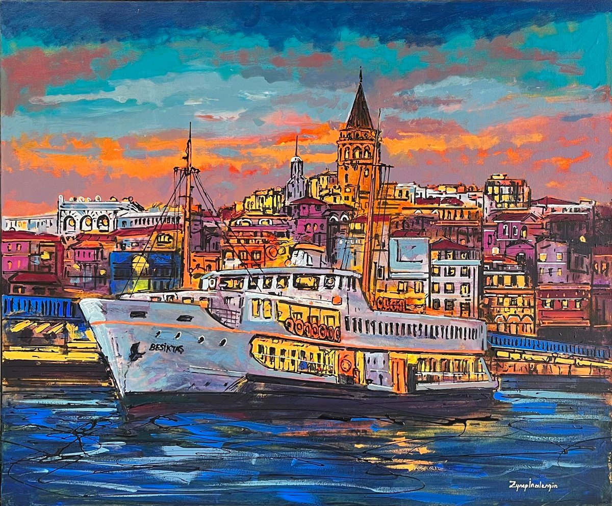 Modern yağlı boya tablolar
