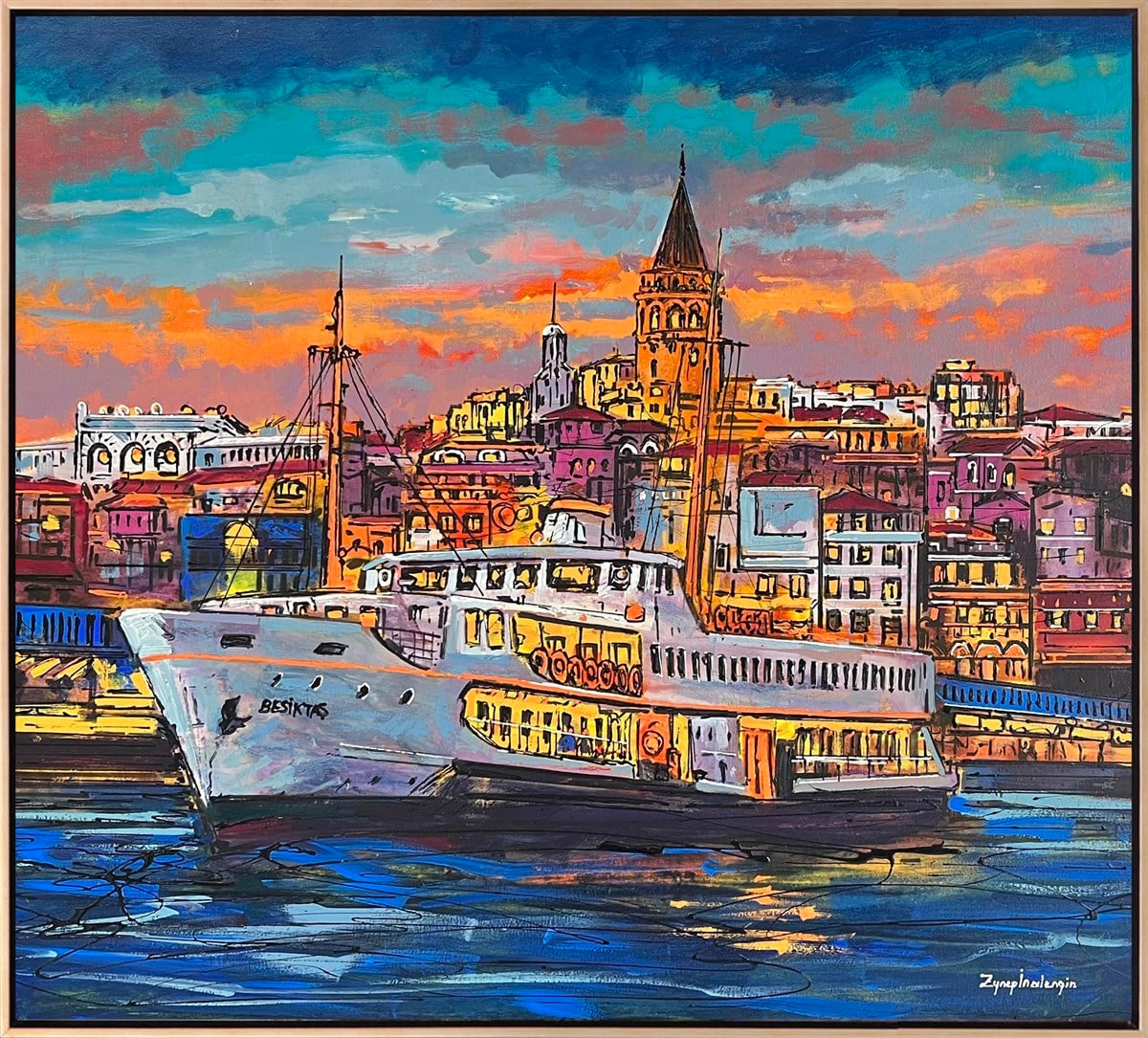 Modern yağlı boya tablolar