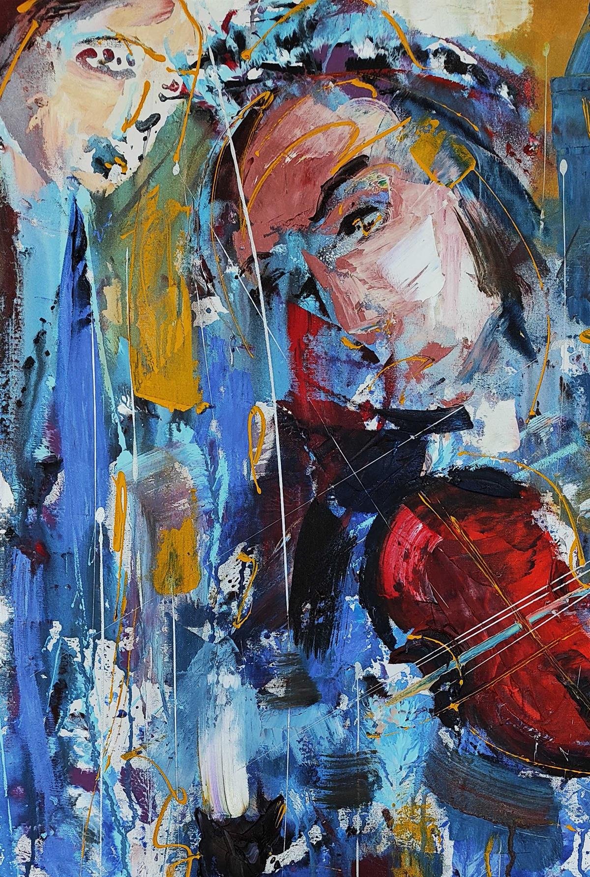 Modern yağlı boya tablolar