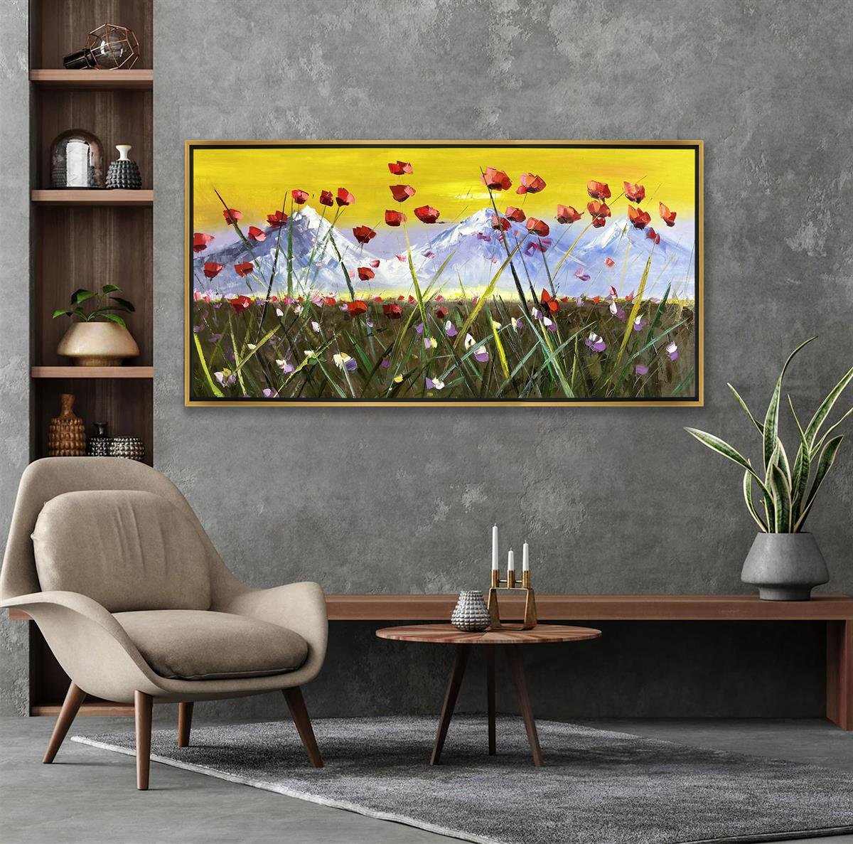 Modern yağlı boya tablolar