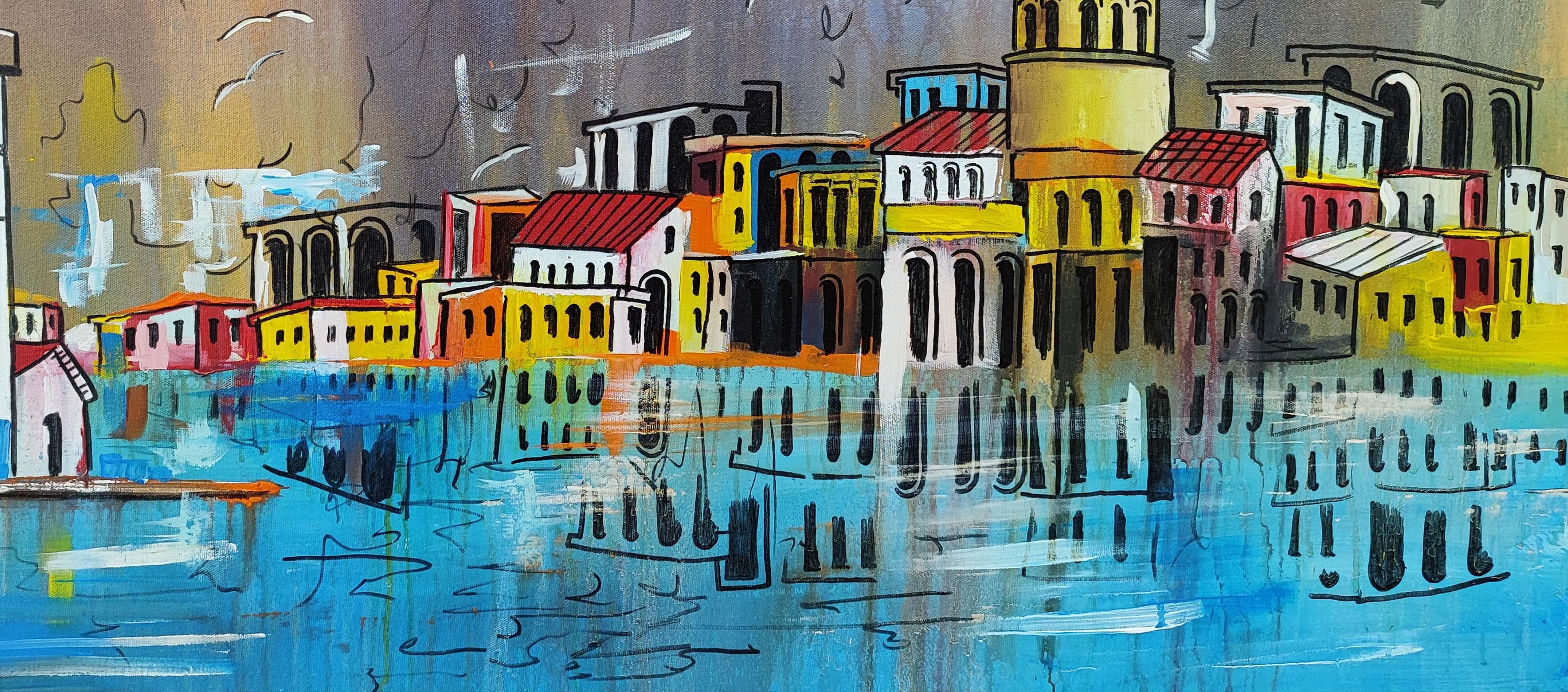 Modern yağlı boya tablolar