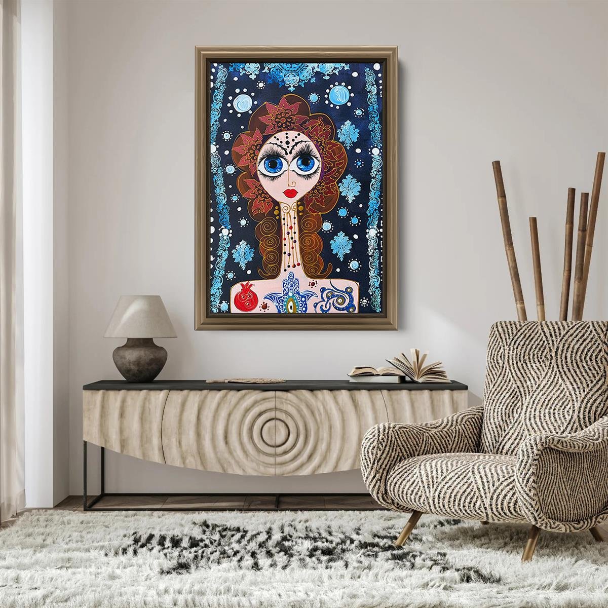 Modern yağlı boya tablolar