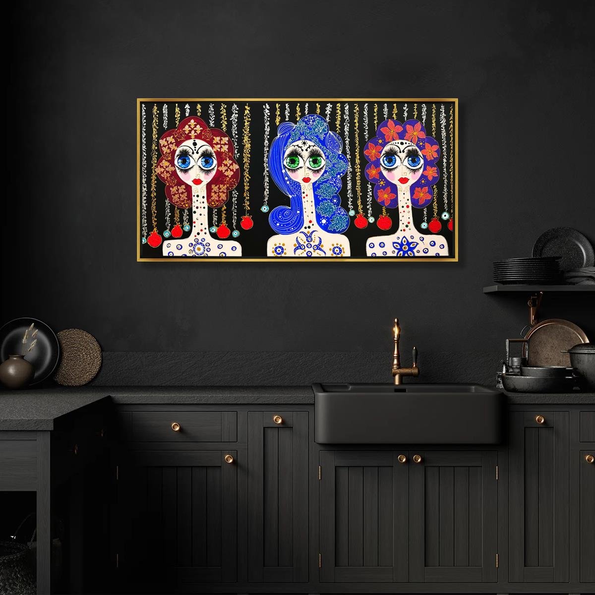 Modern yağlı boya tablolar