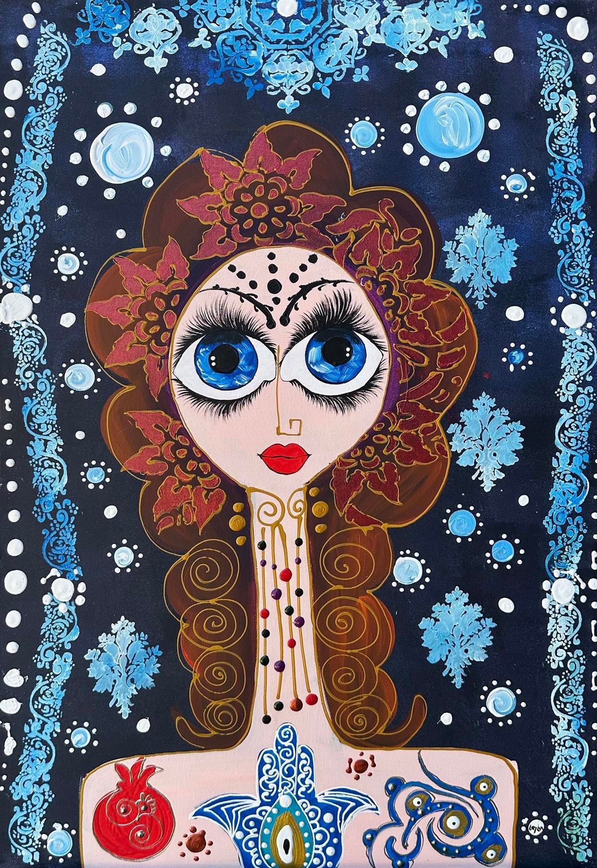 Modern yağlı boya tablolar