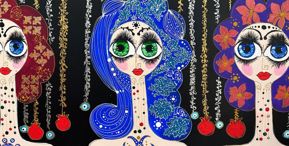 Modern yağlı boya tablolar