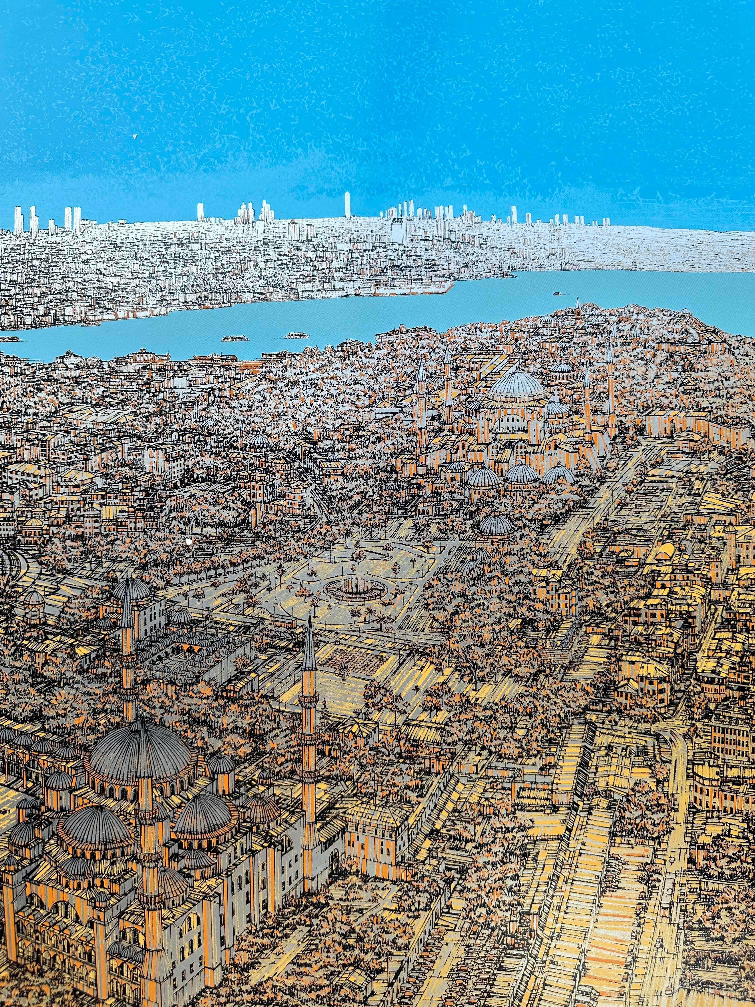 Modern yağlı boya tablolar