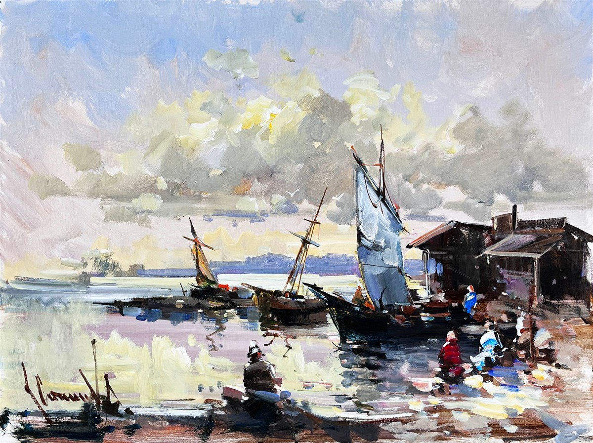 Modern yağlı boya tablolar