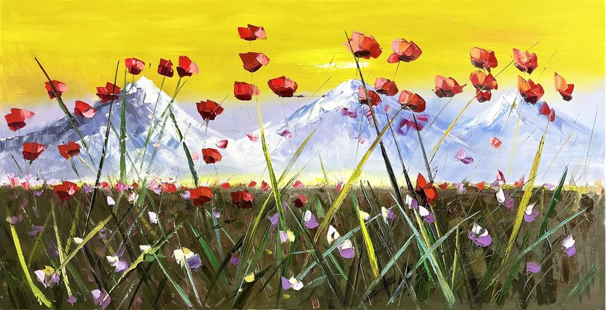 Modern yağlı boya tablolar