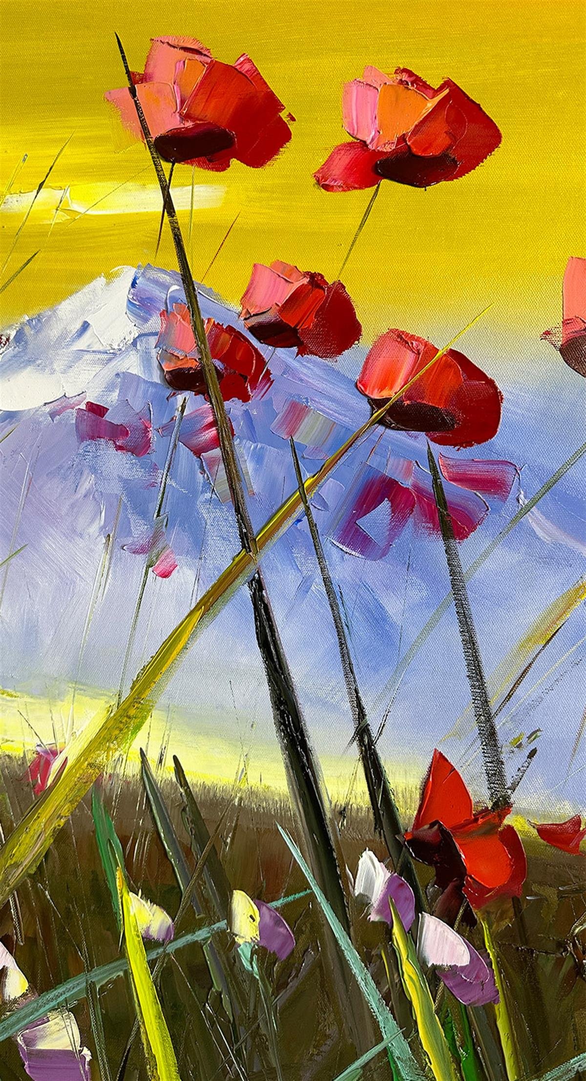 Modern yağlı boya tablolar