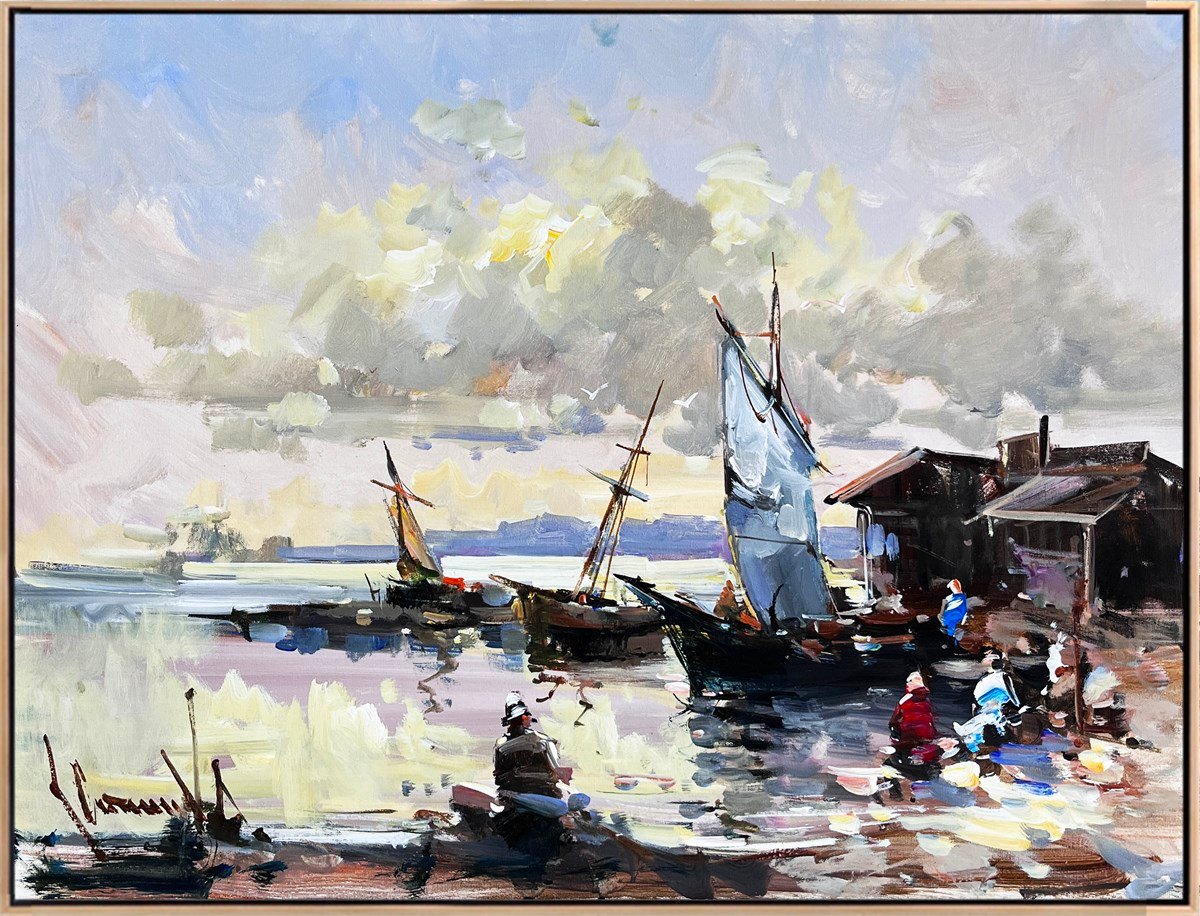 Modern yağlı boya tablolar