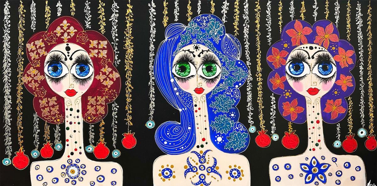 Modern yağlı boya tablolar