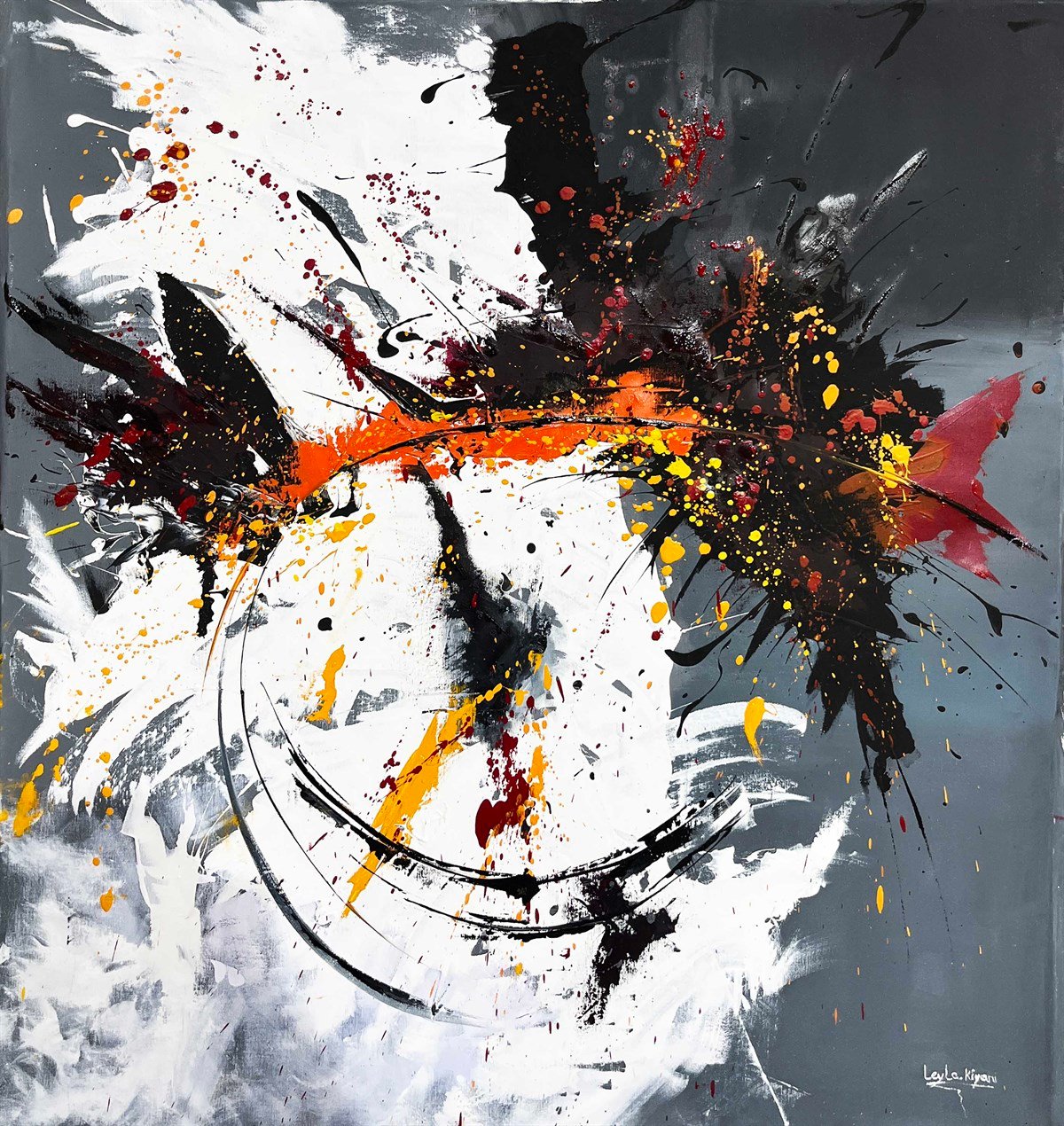 Modern yağlı boya tablolar