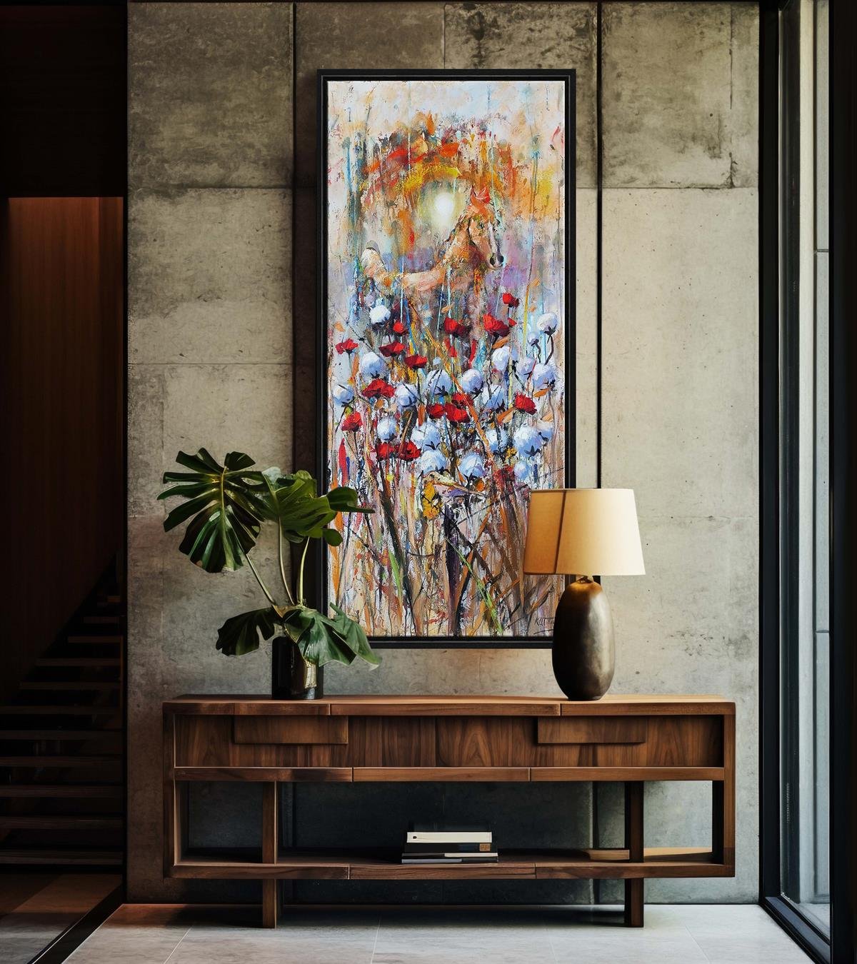 Modern yağlı boya tablolarkozaart galeri | El yapımı orjinal yağlı boya tablo satış sitesi