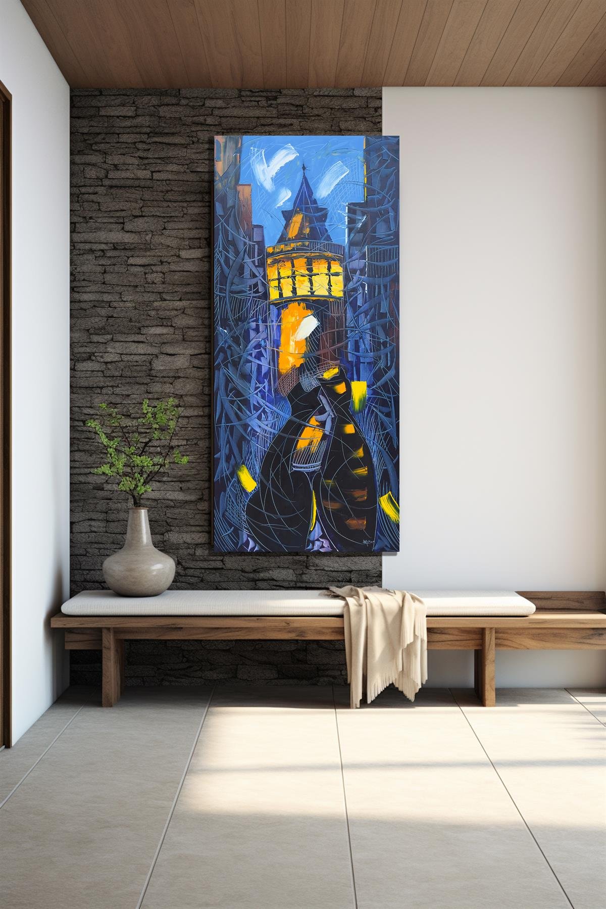 Modern yağlı boya tablolarkozaart galeri | El yapımı orjinal yağlı boya tablo satış sitesi