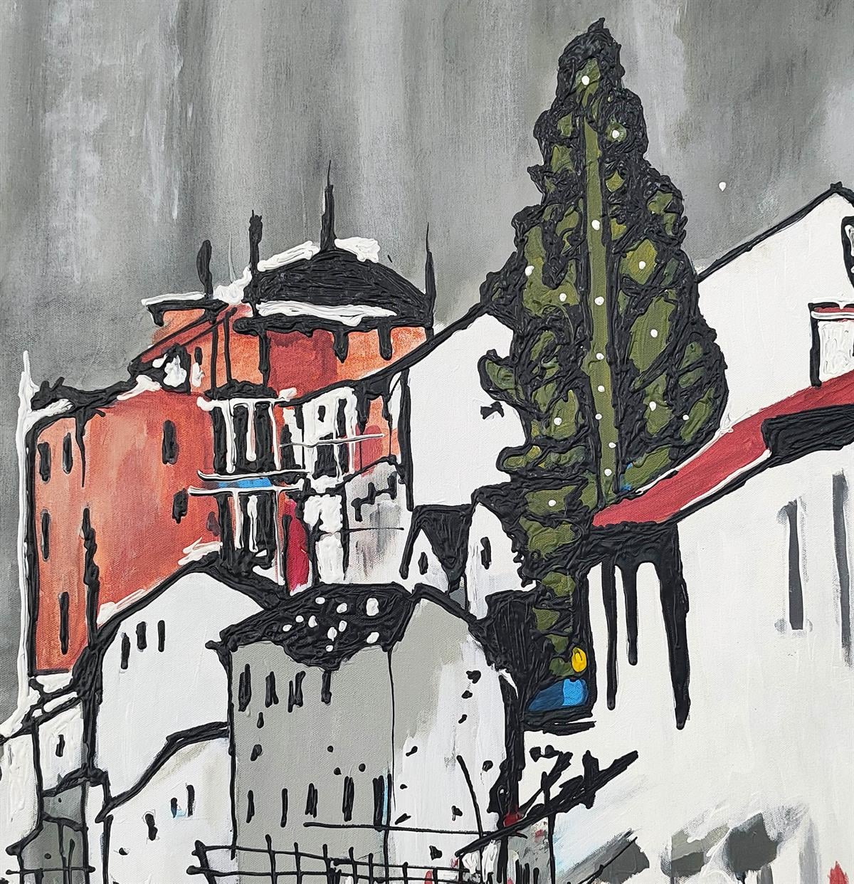 Modern yağlı boya tablolarkozaart galeri | El yapımı orjinal yağlı boya tablo satış sitesi