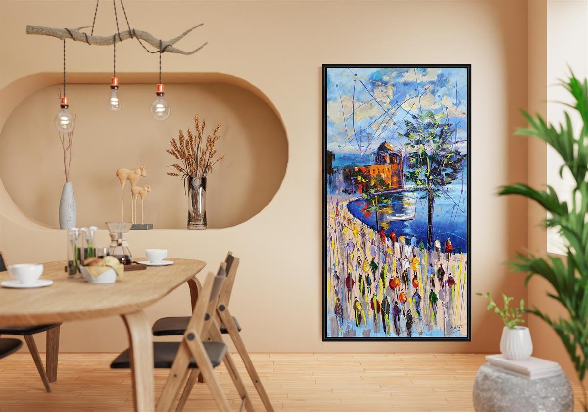 Modern yağlı boya tablolarkozaart galeri | El yapımı orjinal yağlı boya tablo satış sitesi