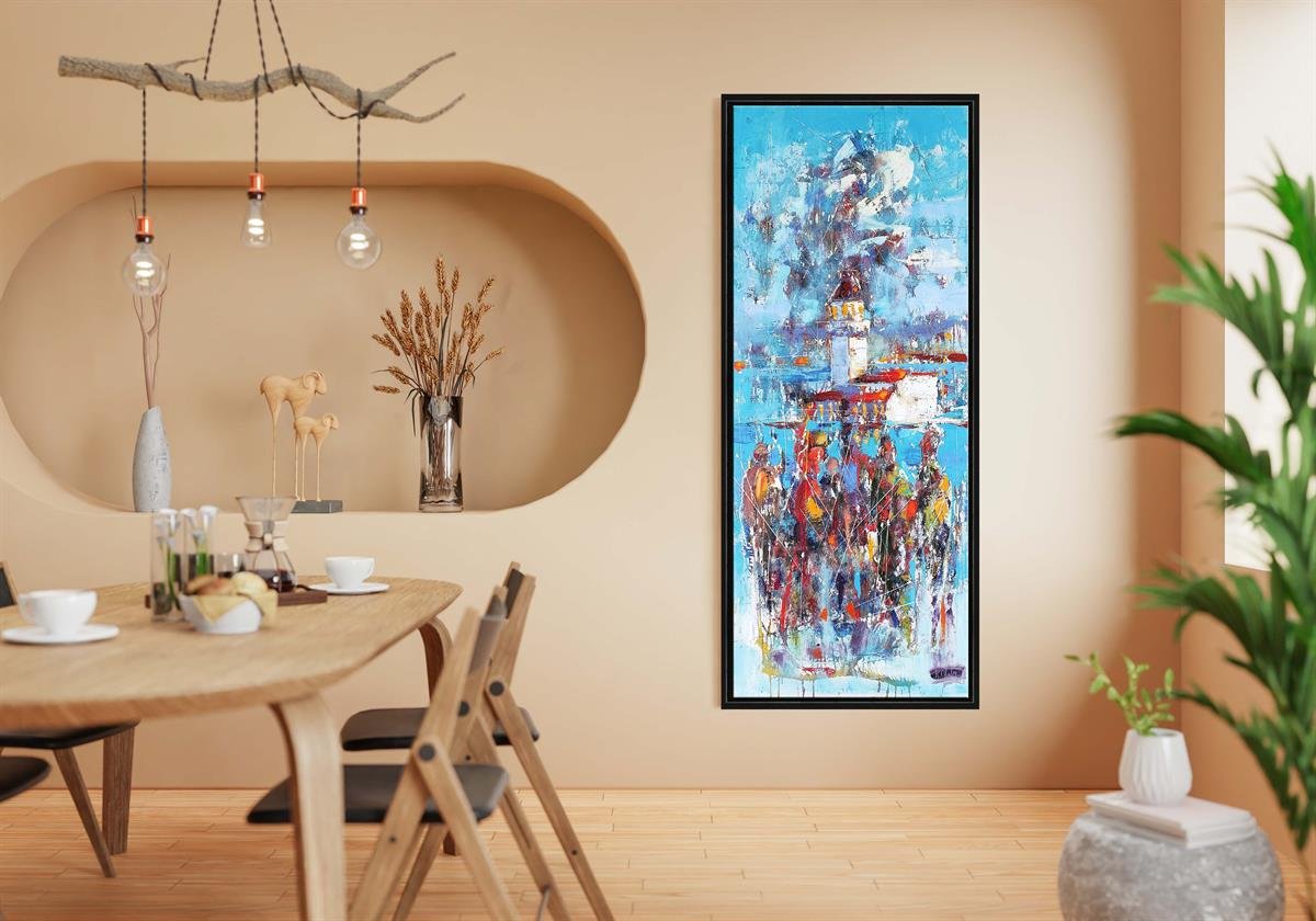 Modern yağlı boya tablolarkozaart galeri | El yapımı orjinal yağlı boya tablo satış sitesi