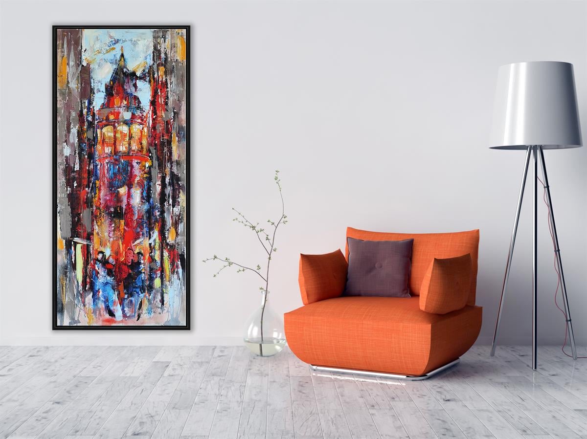 Modern yağlı boya tablolarkozaart galeri | El yapımı orjinal yağlı boya tablo satış sitesi
