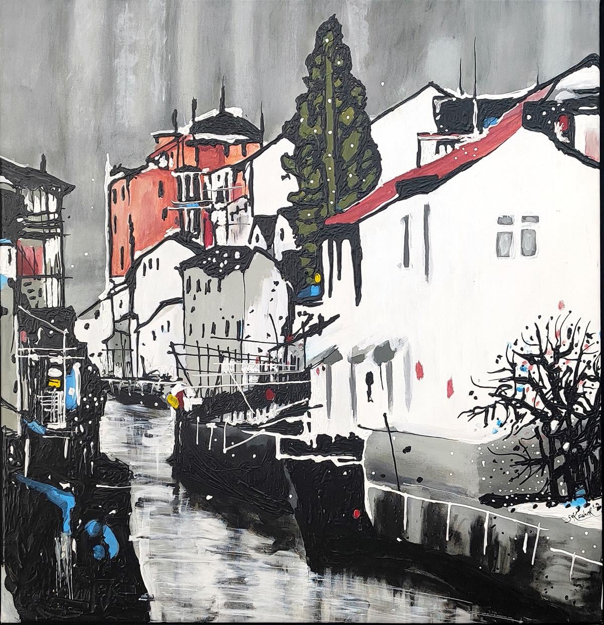 Modern yağlı boya tablolarkozaart galeri | El yapımı orjinal yağlı boya tablo satış sitesi