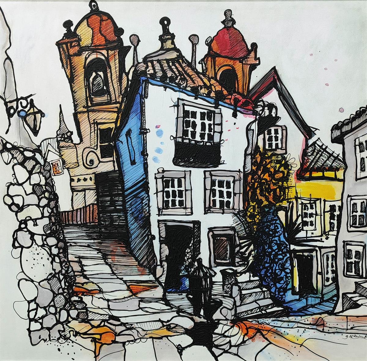 Modern yağlı boya tablolarkozaart galeri | El yapımı orjinal yağlı boya tablo satış sitesi